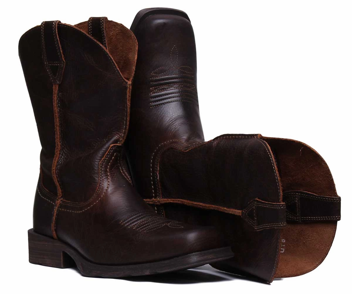 Comfort Grip Ariat Rambler In Brown