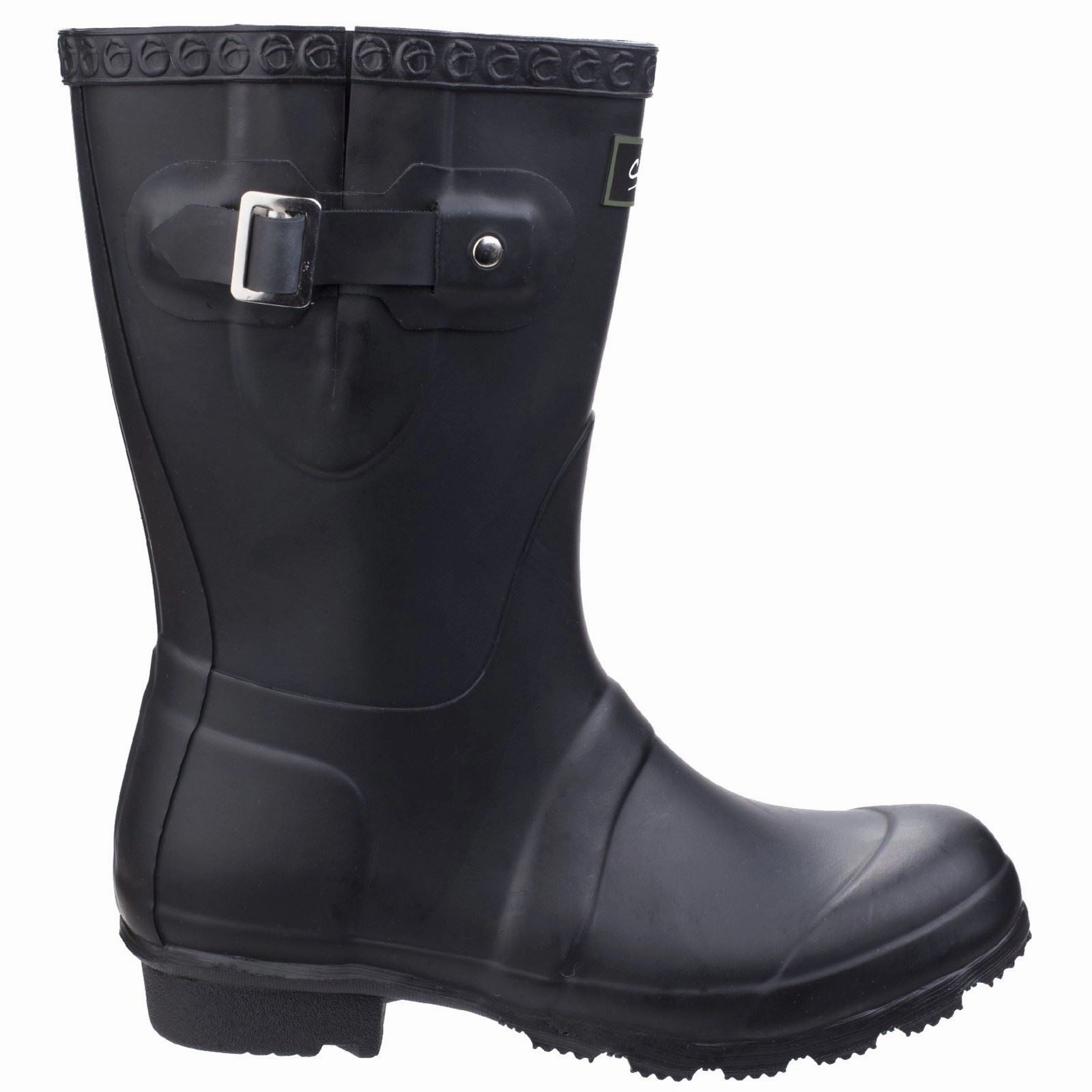 Comfort Grip Flex Cotswold Windsor Rubber Women's Black Wellington Boots