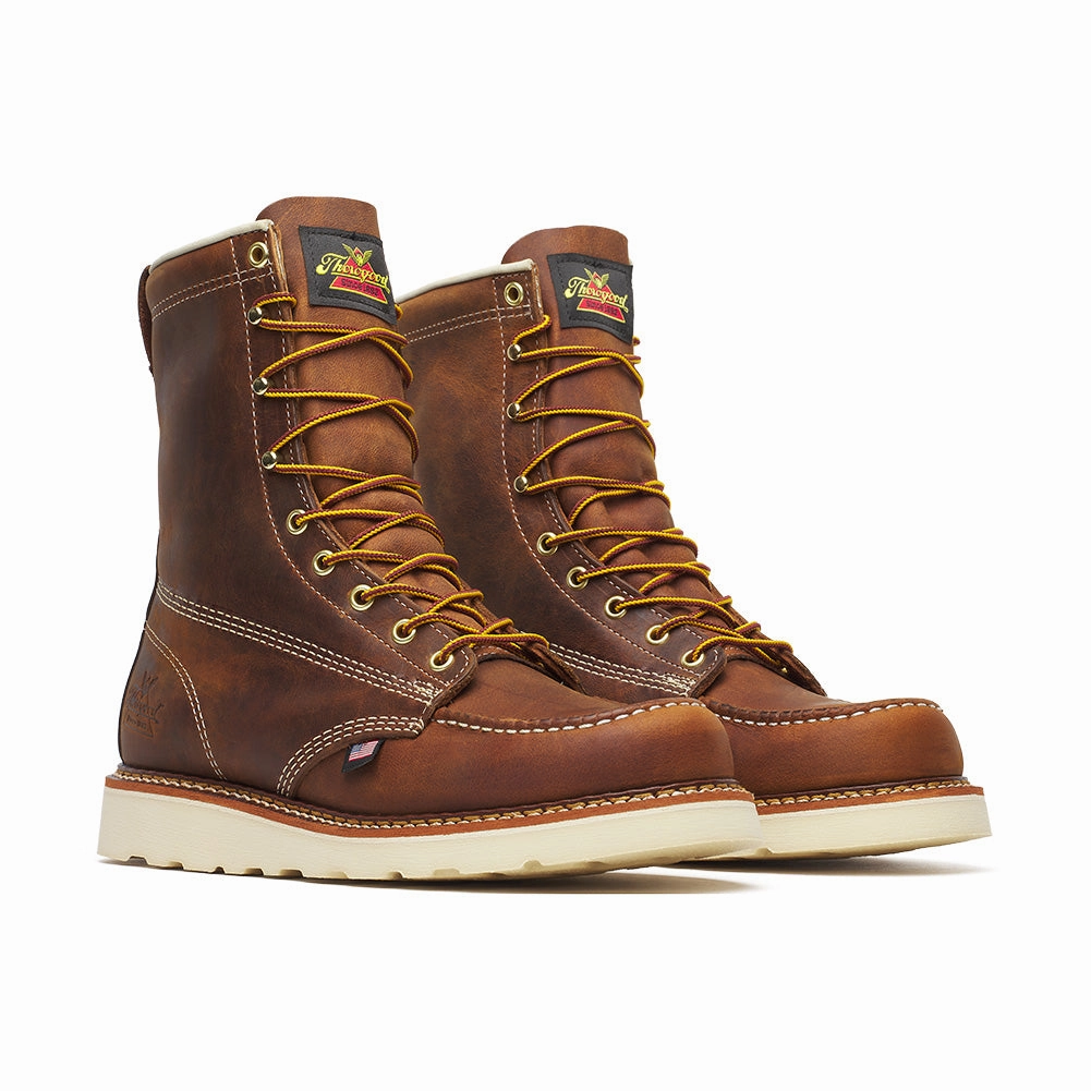Comfort Shell Design Thorogood 8" American Heritage Moc Toe