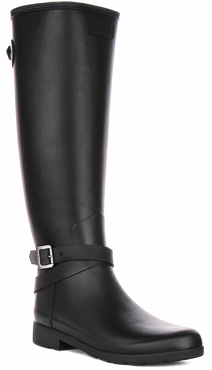 Foot Protection Gear Heavy Duty Fit Hunter W Refined Tall In Black For Women
