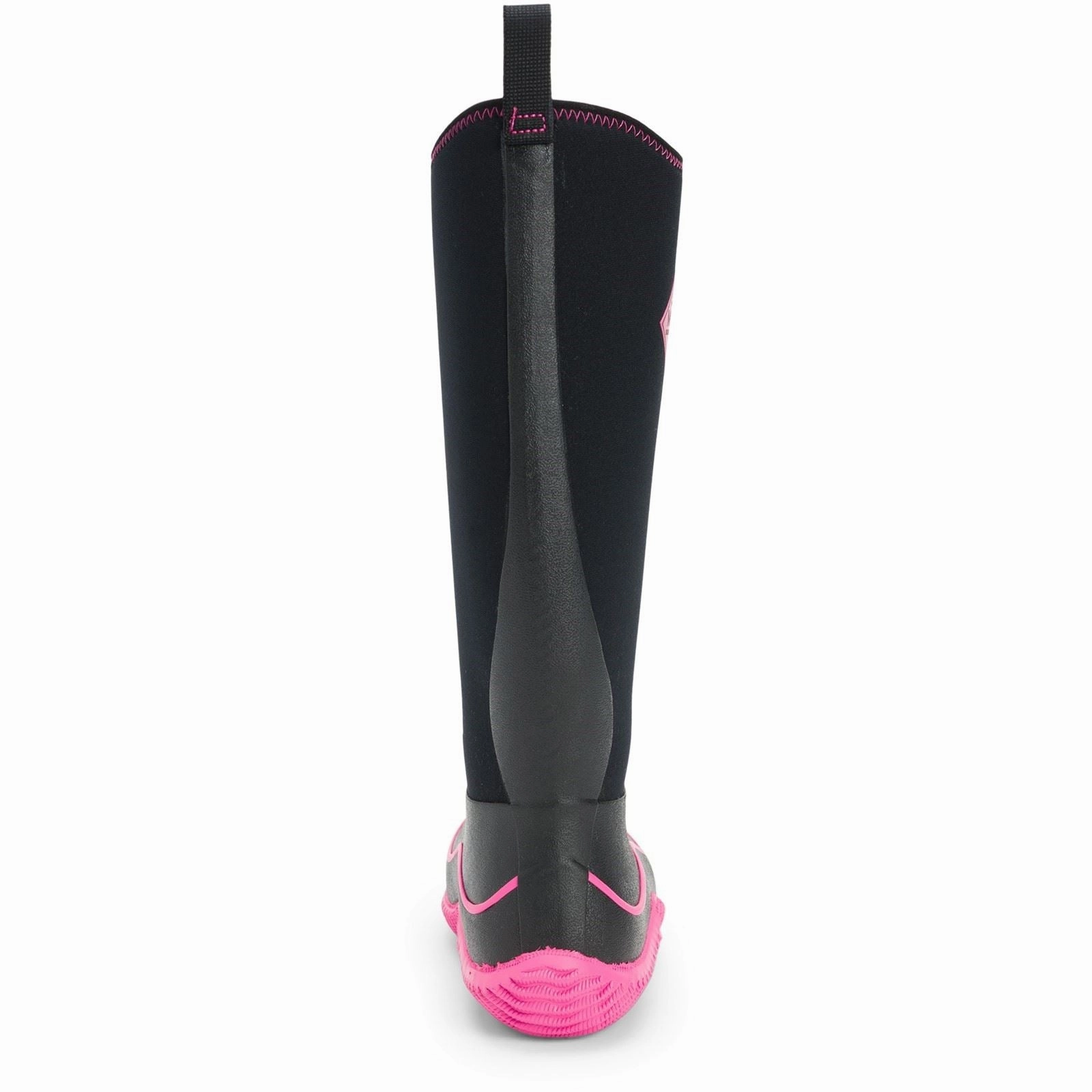 Comfort Walk Flex Muck Boots Hale Rubber Black/Pink Wellington Boots