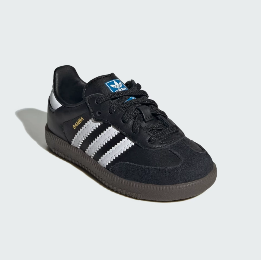 Comfortable Footwear Fitment adidas - Samba OG - Black/White - Kids [IE3680]
