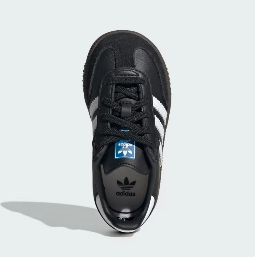 Comfortable Footwear Fitment adidas - Samba OG - Black/White - Kids [IE3680]