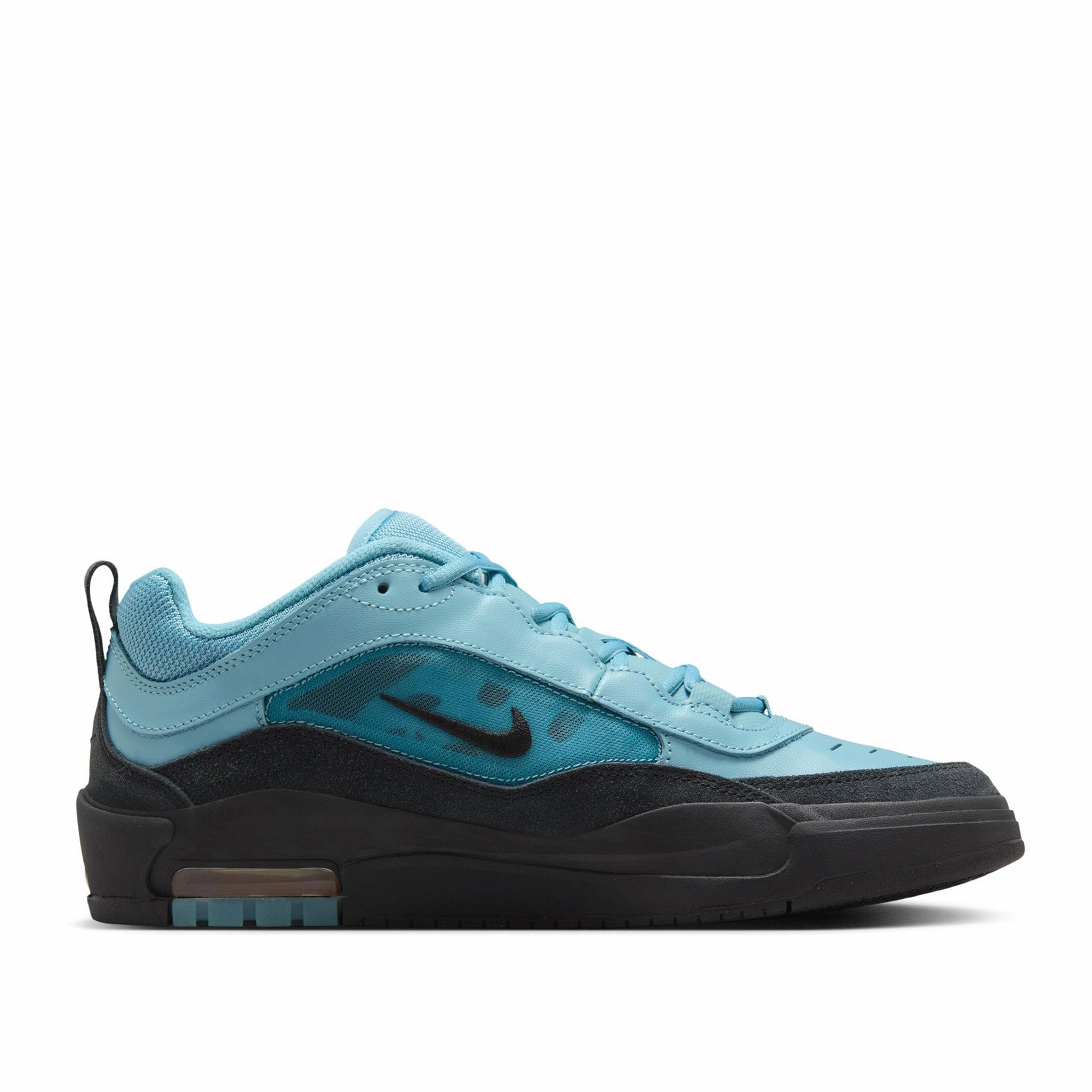 pool shoes fair - themed running shoes Nike SB Ishod Air Max Denim Turquoise/Black Sale