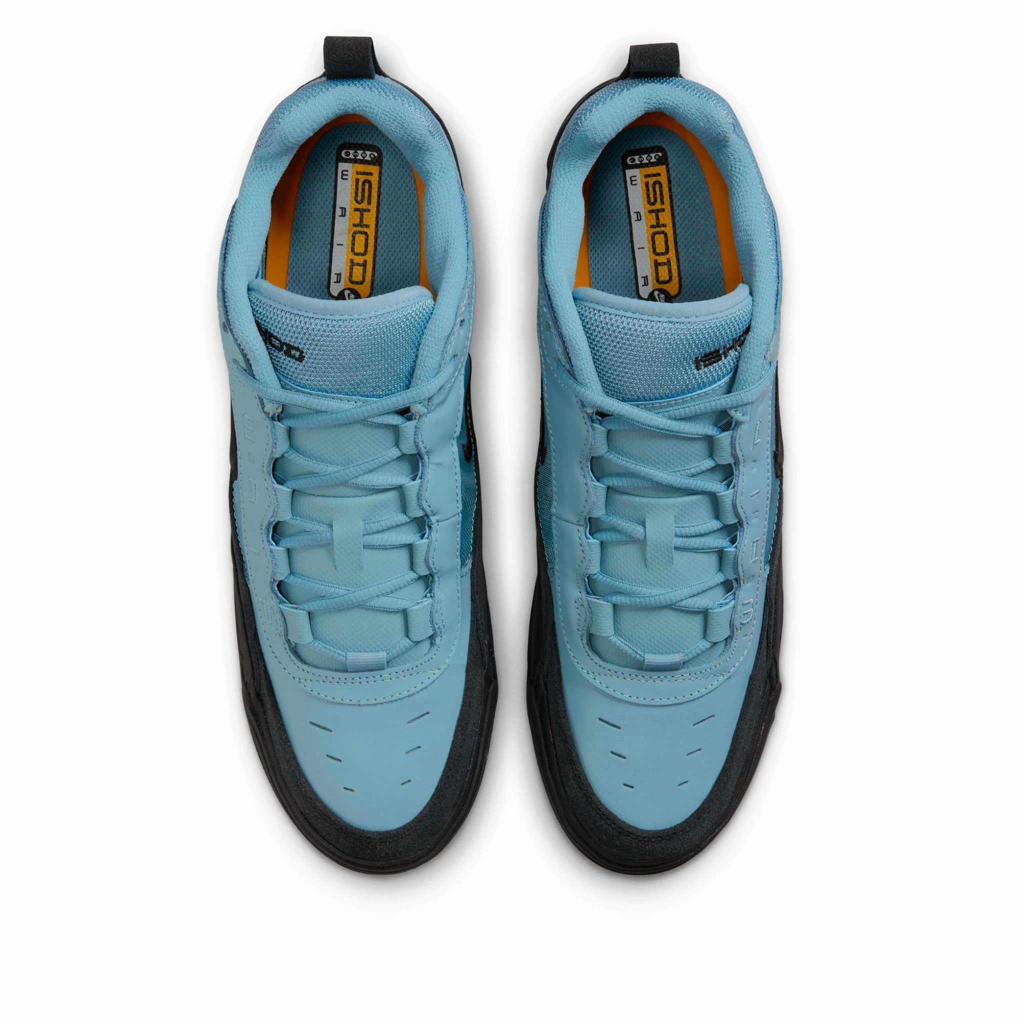 Comfortable Lacing System Design Nike SB Ishod Air Max Denim Turquoise/Black Sale
