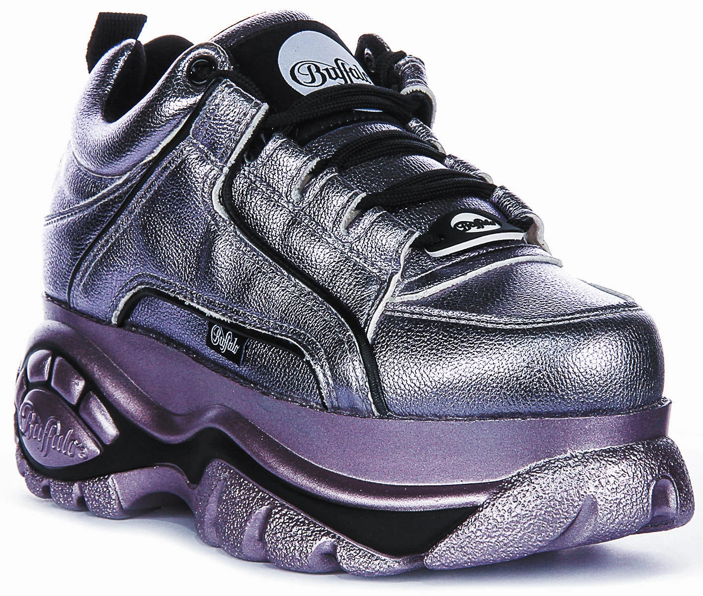 Buffalo 1339-14 2.0 In Lavender Metallic For Women Practical Design