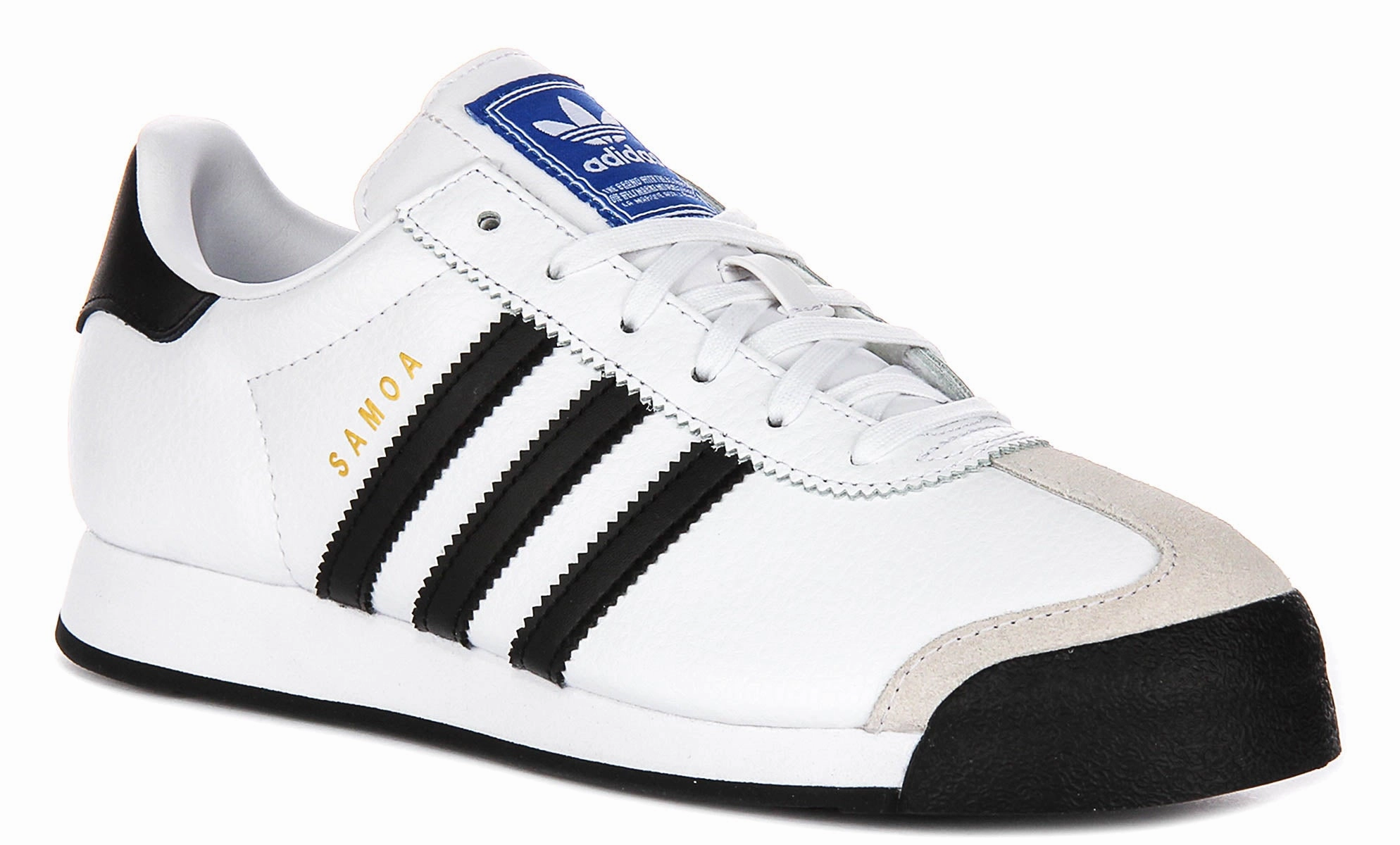 Adidas Samoa In White Black For Youth Light Mesh Max Energy