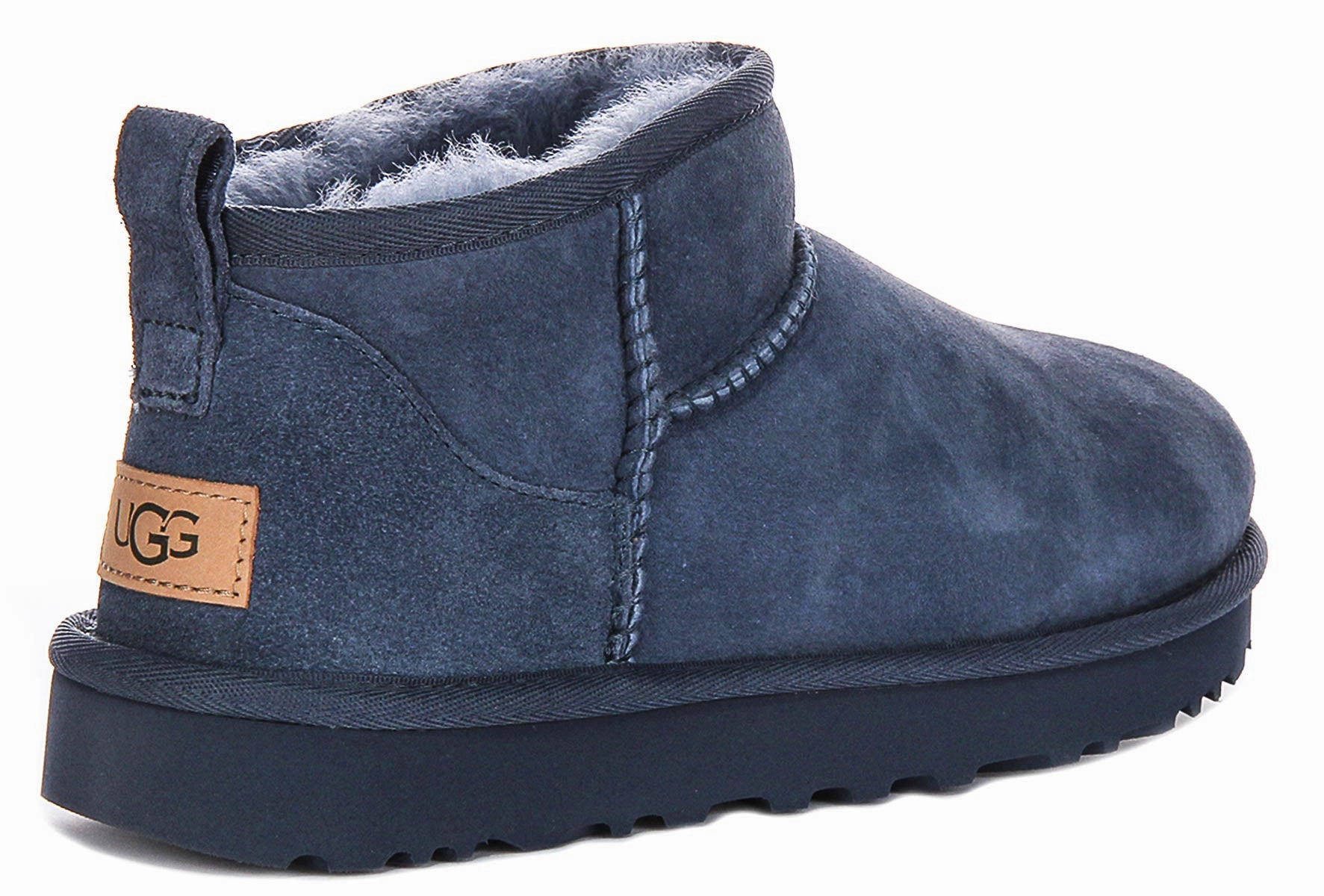 Comfortable Ugg Australia W Classic Ultra Mini In Dark Blue For Women