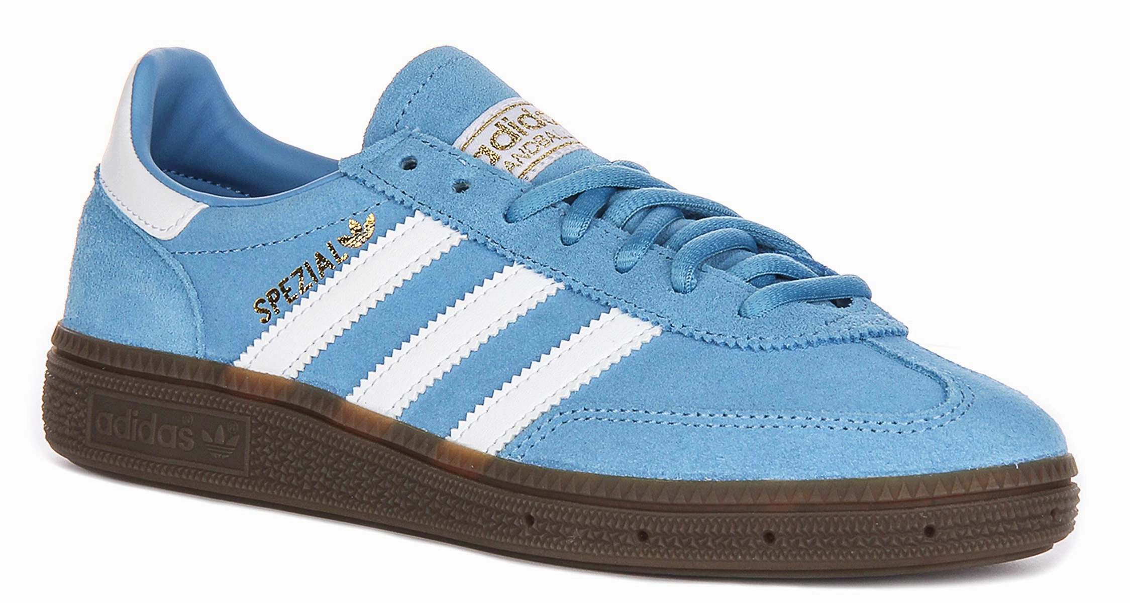 Adidas Handball Spezial In Blue White Built to maintain comfort through dynamic movement