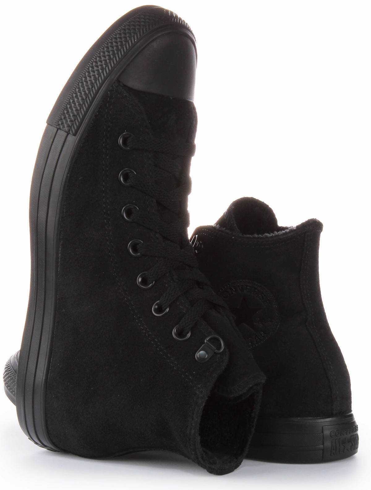 Comfy Fit Converse All Star City Trek Hiker A05614C In All Black