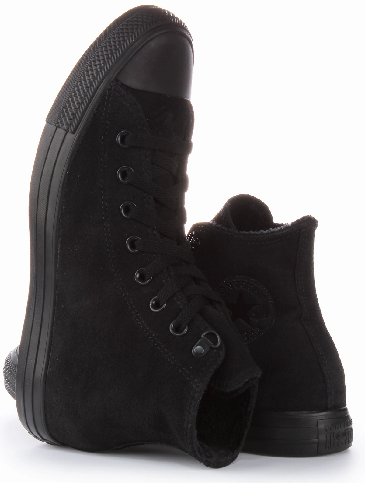 Comfy Fit Converse All Star City Trek Hiker A05614C In All Black