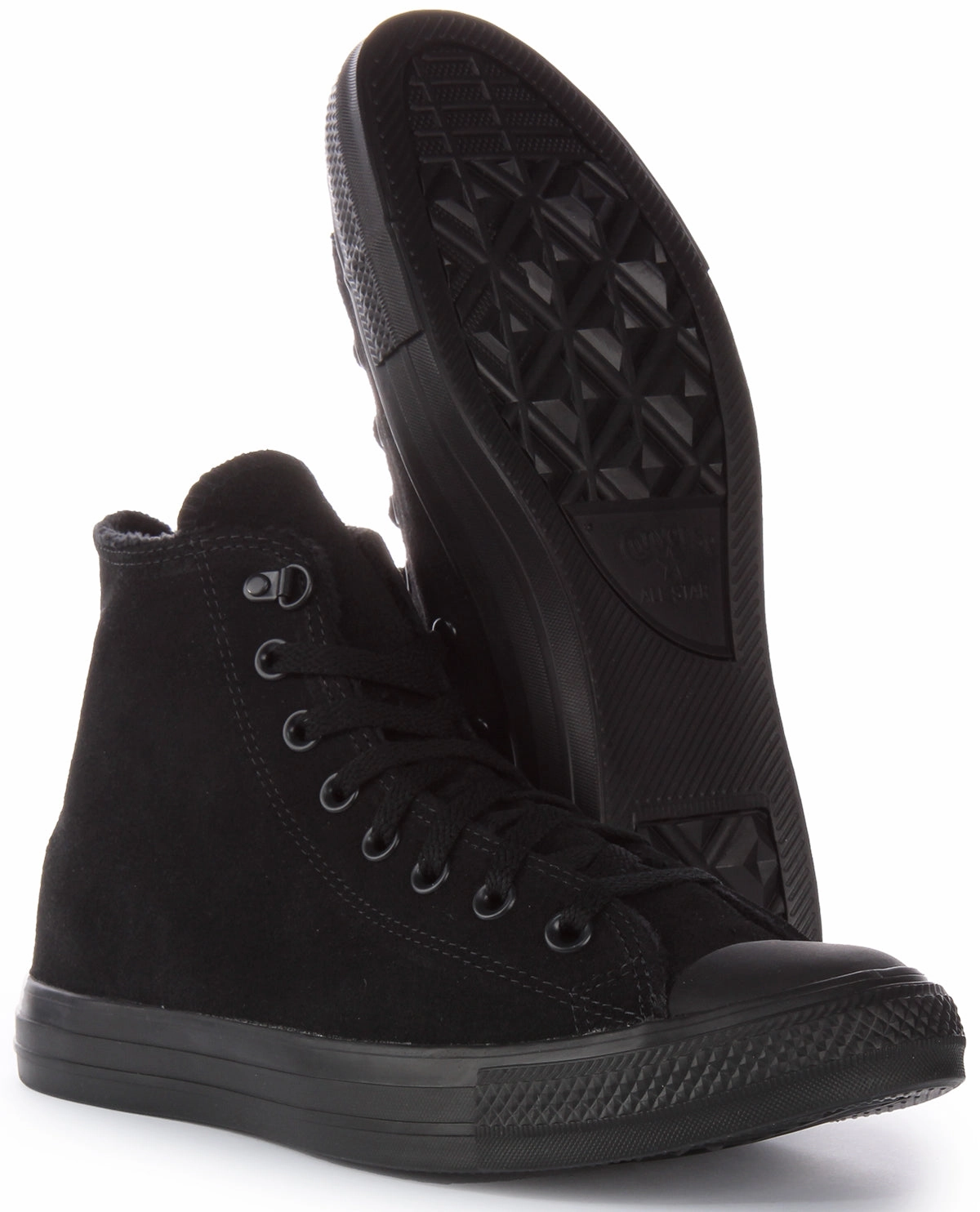 Comfy Fit Converse All Star City Trek Hiker A05614C In All Black