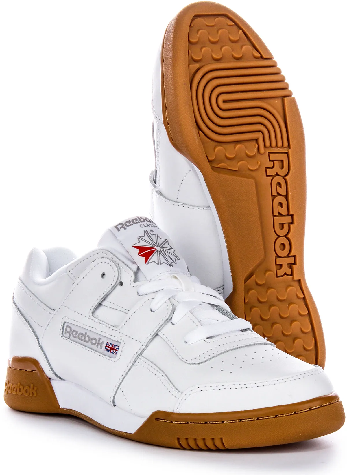 Control Move Reebok Workout Plus In White Gum