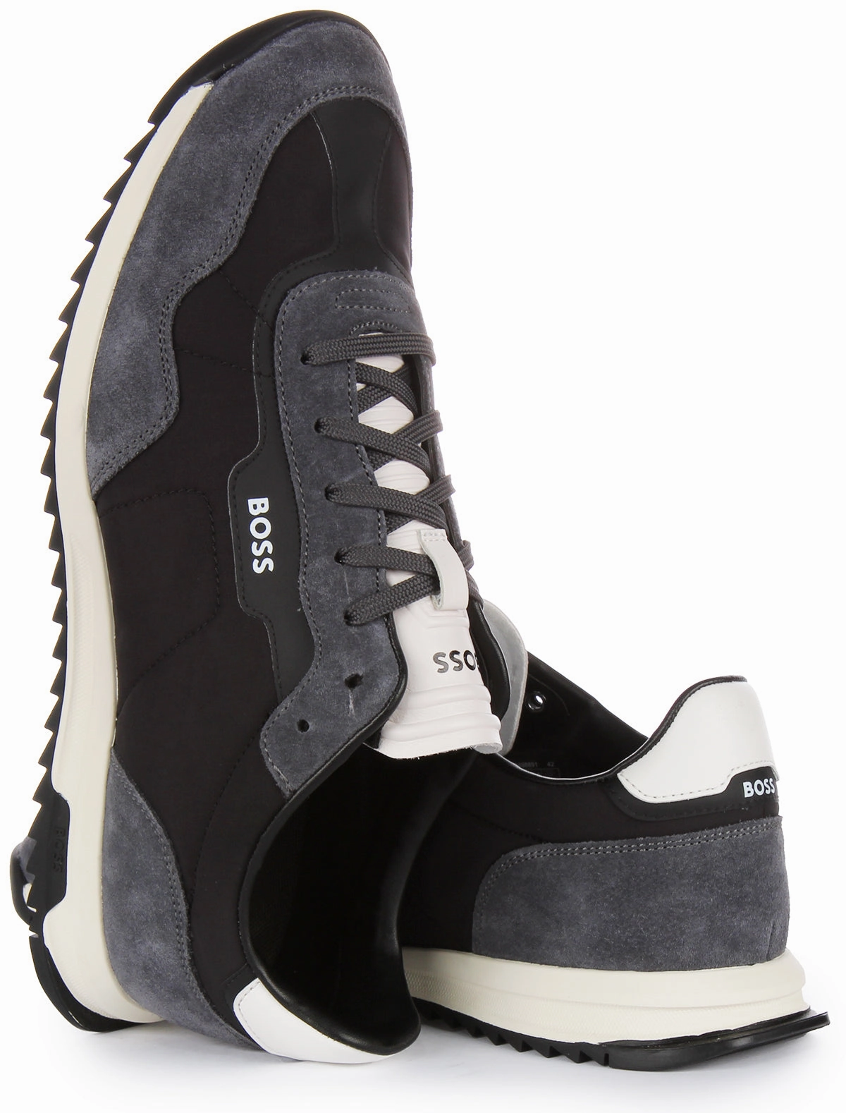 Control Move Boss Zayn Low Profile Nylon Suede In Black For Men