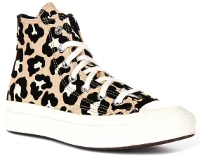 Reflective Converse Chuck 70s Hi A14945C In Leopard Print