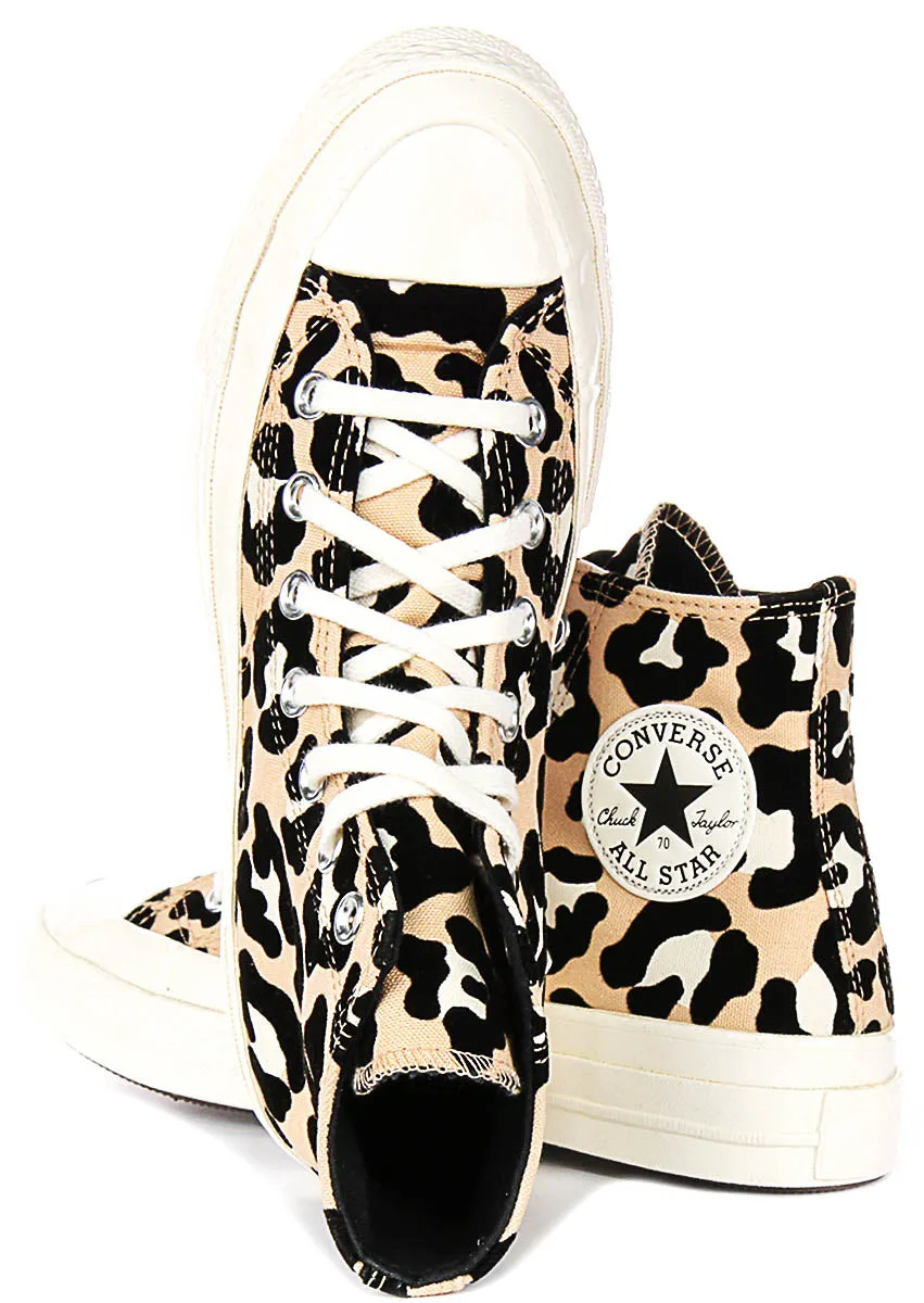 Converse Chuck 70s Hi A14945C In Leopard Print Easy Flex