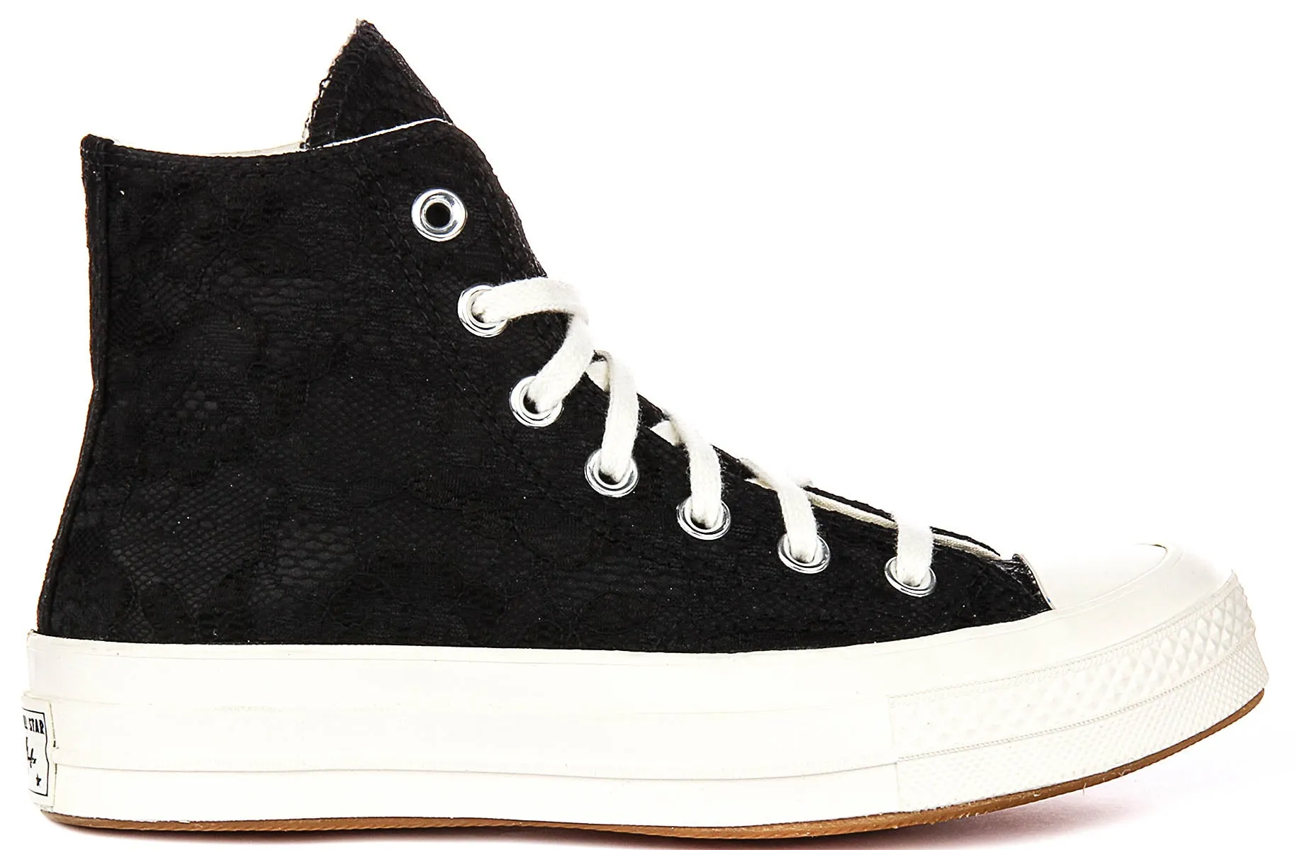 Converse Chuck 70s High A13665C In Black Floral Texture Ultimate Traction