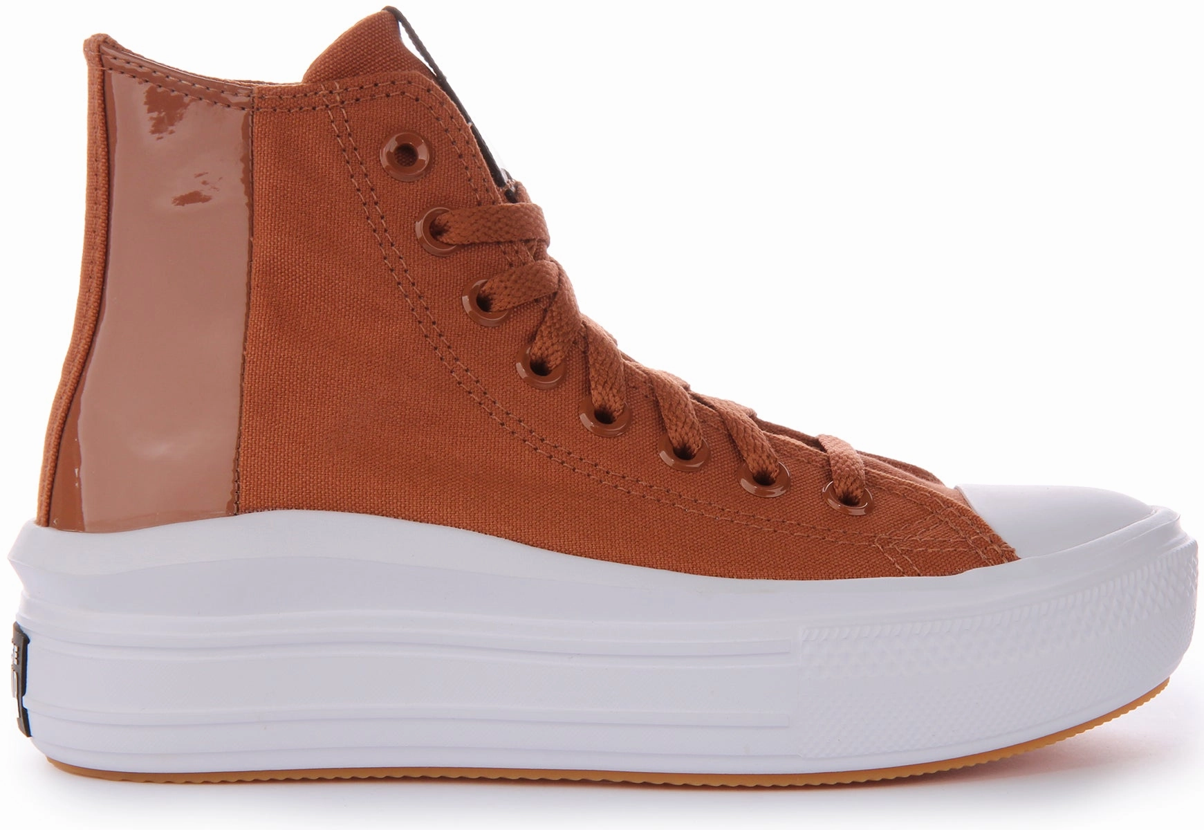 Converse A04673C All Star Move In Brown For Women Easy Walk Step-On Comfort Layer