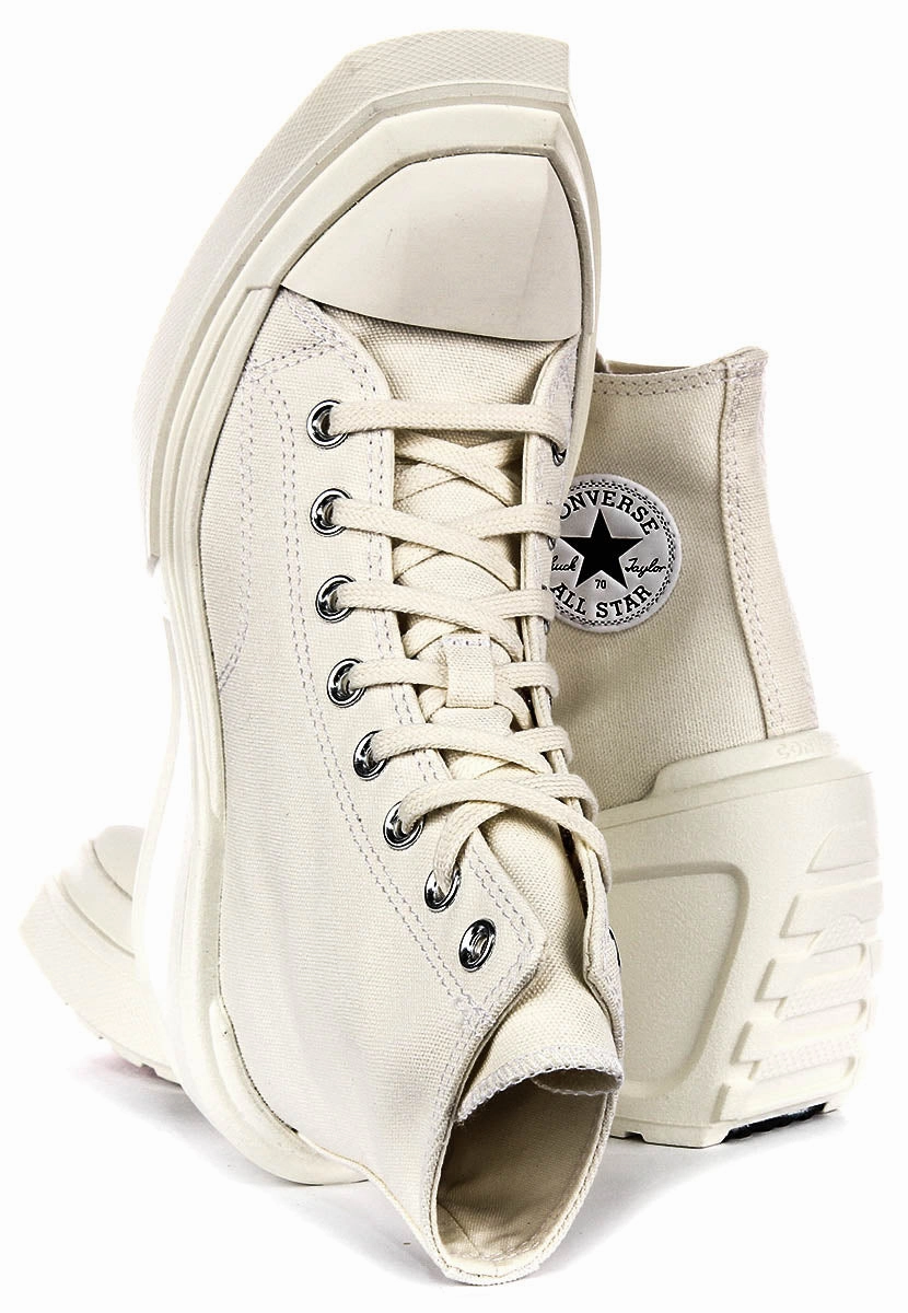 Converse A06479C De Luxe Wedge In White For Women Cloud Sprint