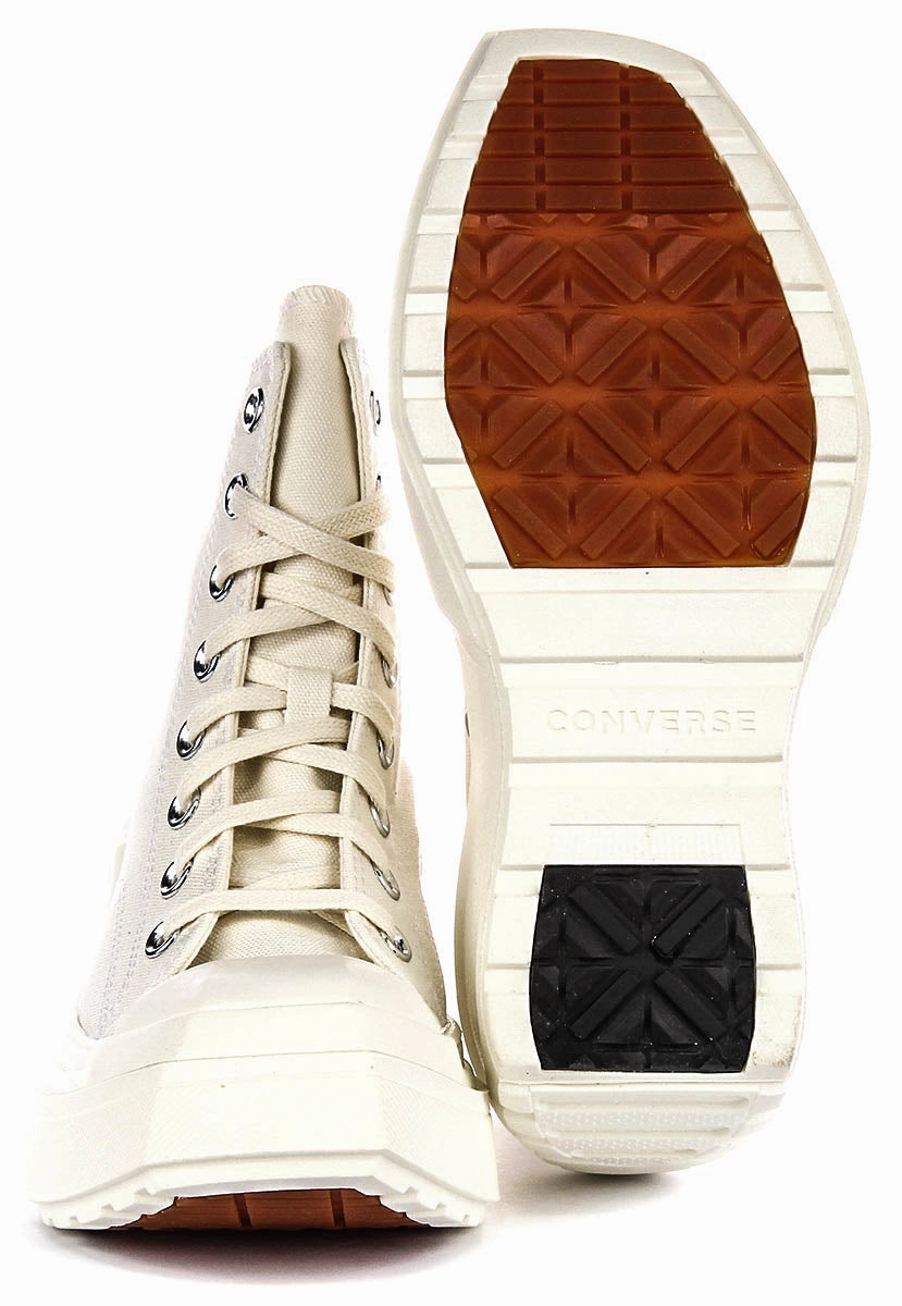 Converse A06479C De Luxe Wedge In White For Women Cloud Sprint