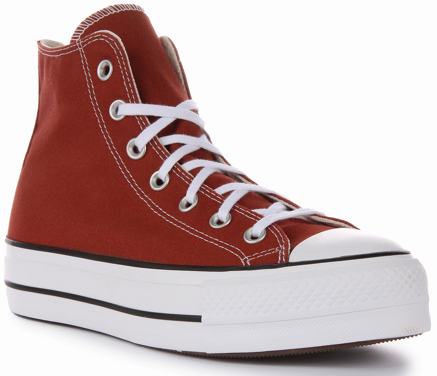 Converse A06896C All Star Lift In Spice Brown Soft Step Design