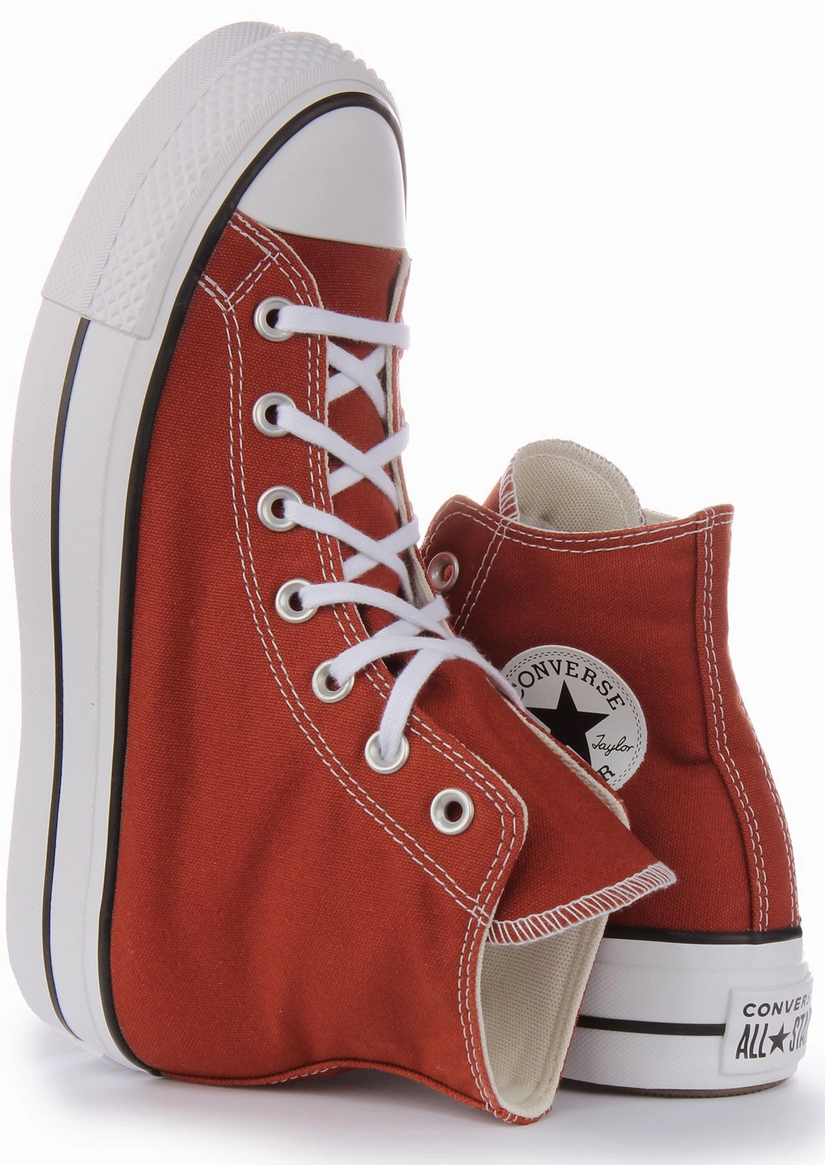Converse A06896C All Star Lift In Spice Brown Soft Glide Step-Out