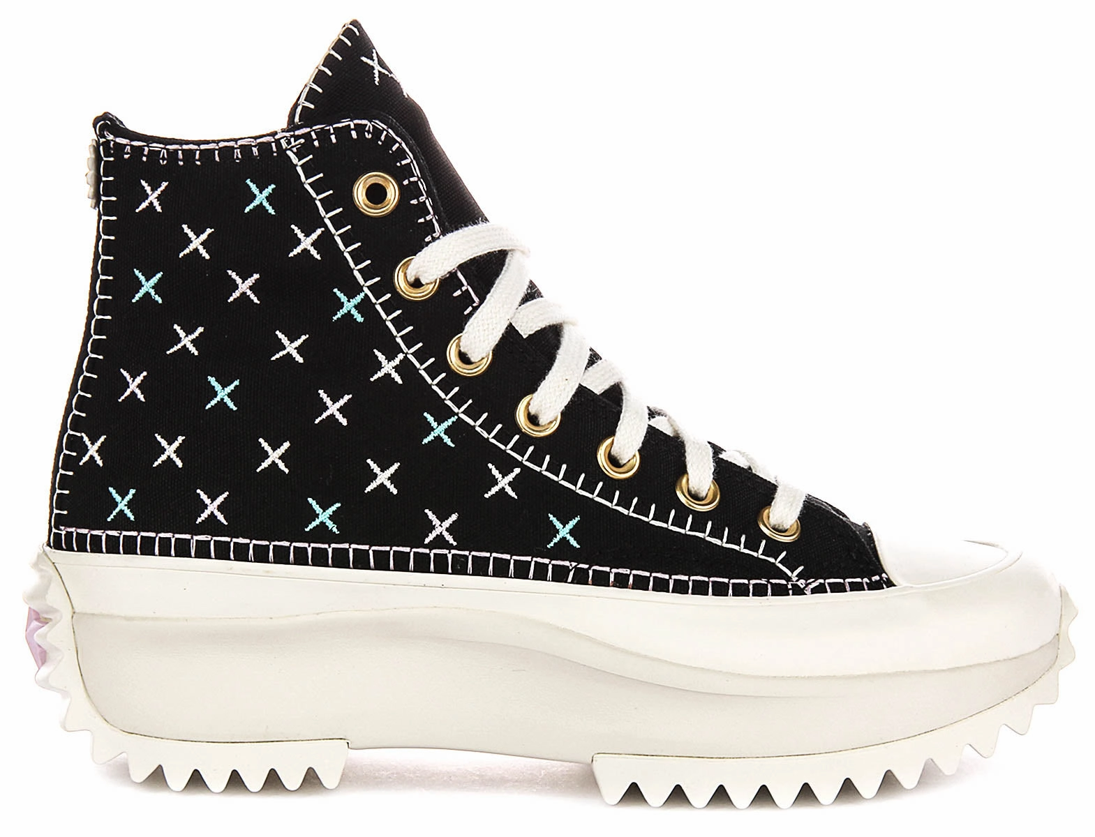 Converse A08733C Runstar Hike In Black Gold Quick Step Glide-Out