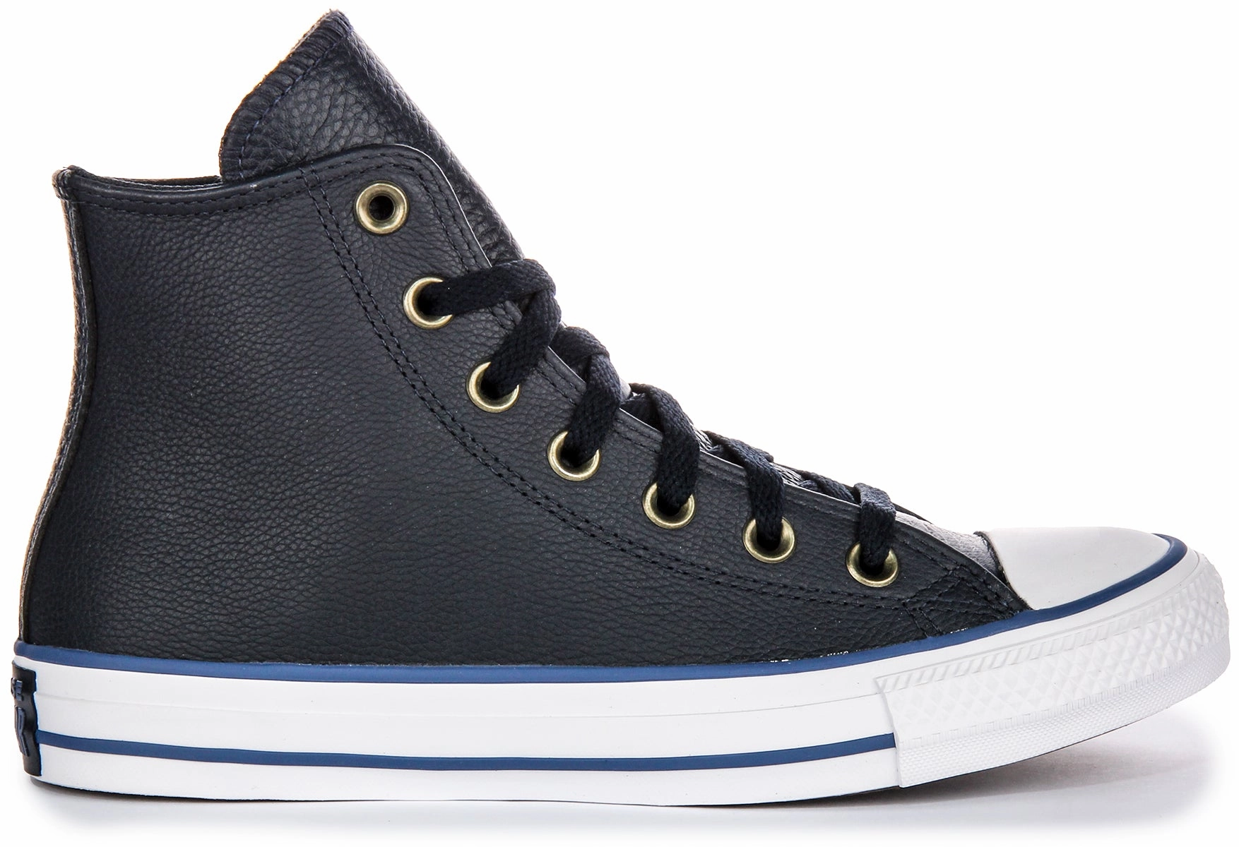 Converse All Star A08584C High Top In Navy White Leather Day-to-Day Comfort