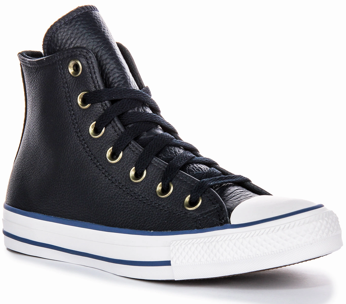 Easy Maintenance Comfort Design Converse All Star A08584C High Top In Navy White Leather