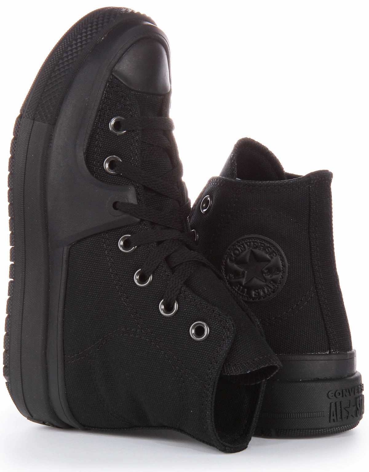 Converse All Star Construct A06888C In All Black Street Edge