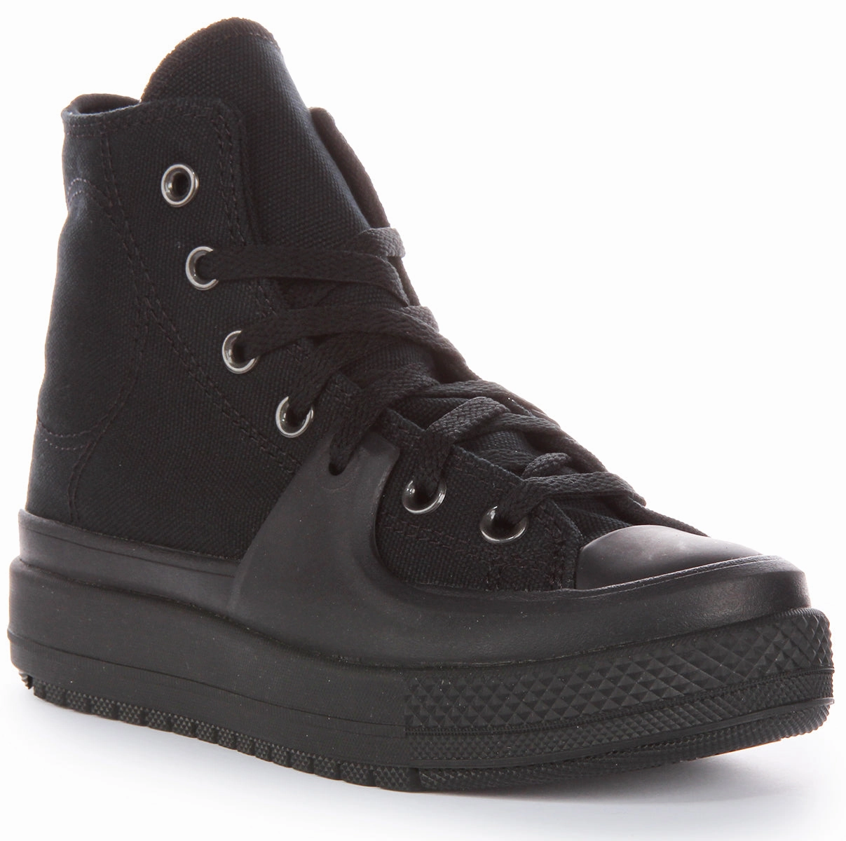 Converse All Star Construct A06888C In All Black Training Ready Heel rise encourages proper posture and stance
