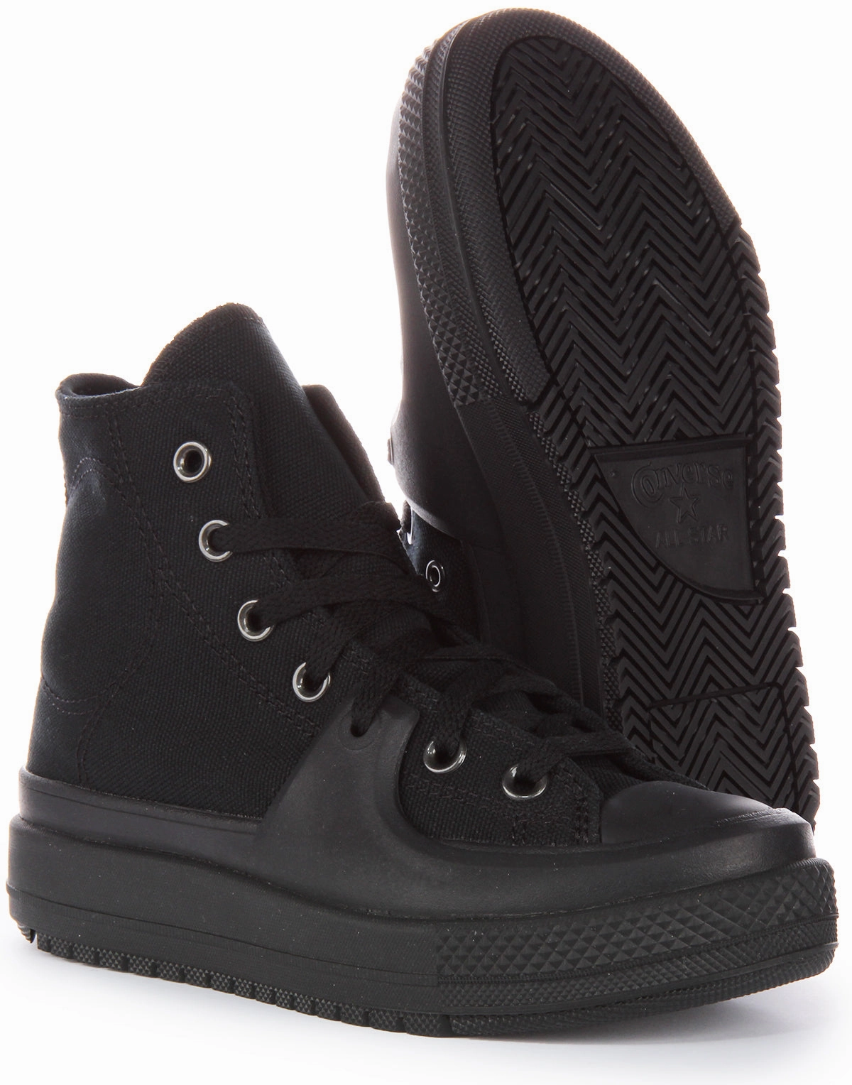 Converse All Star Construct A06888C In All Black Street Edge