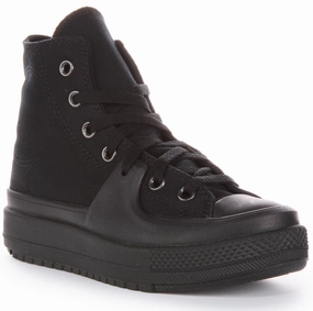 Converse All Star Construct A06888C In All Black Quick Step