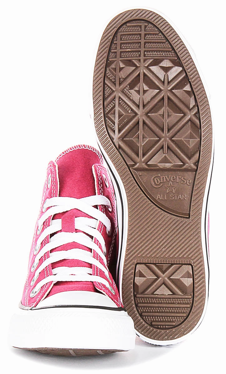 Converse All Star Hi A13842C In Raspberry Versatile Style