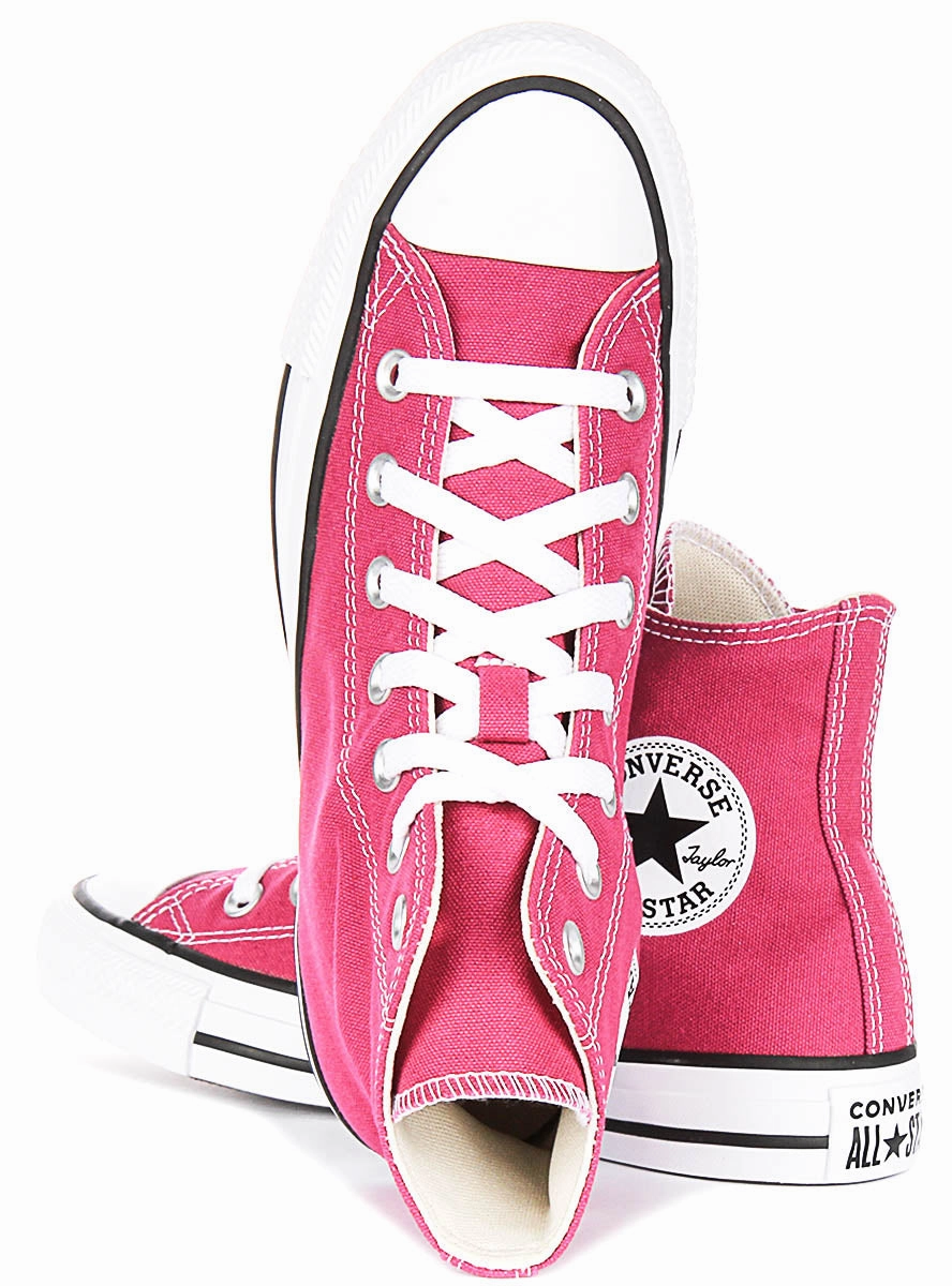 Converse All Star Hi A13842C In Raspberry Versatile Style