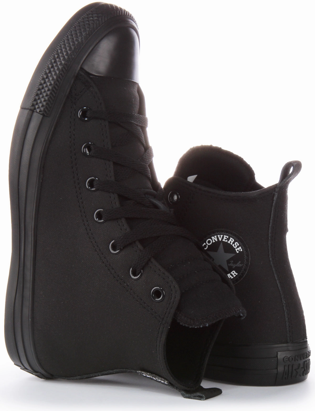 Converse All Star Hi Techtuff A05707C In Black For Junior Walk Lifestyle