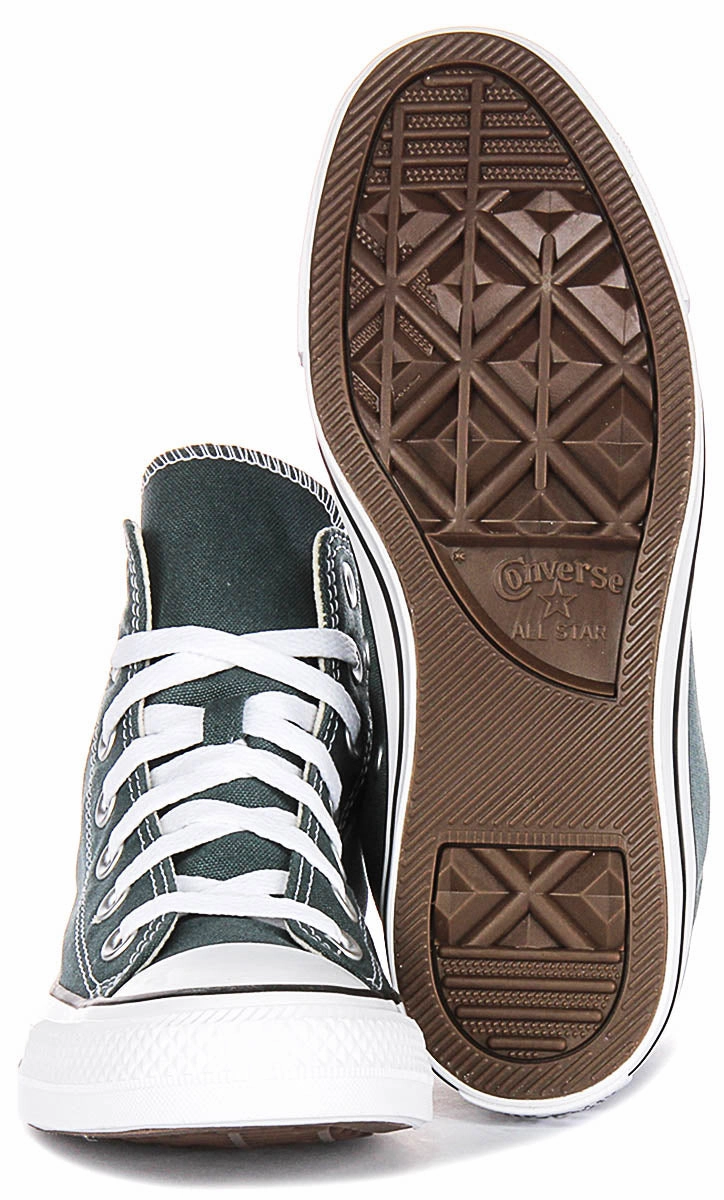 Converse All Star High A10536C In Green Light Flex-Step