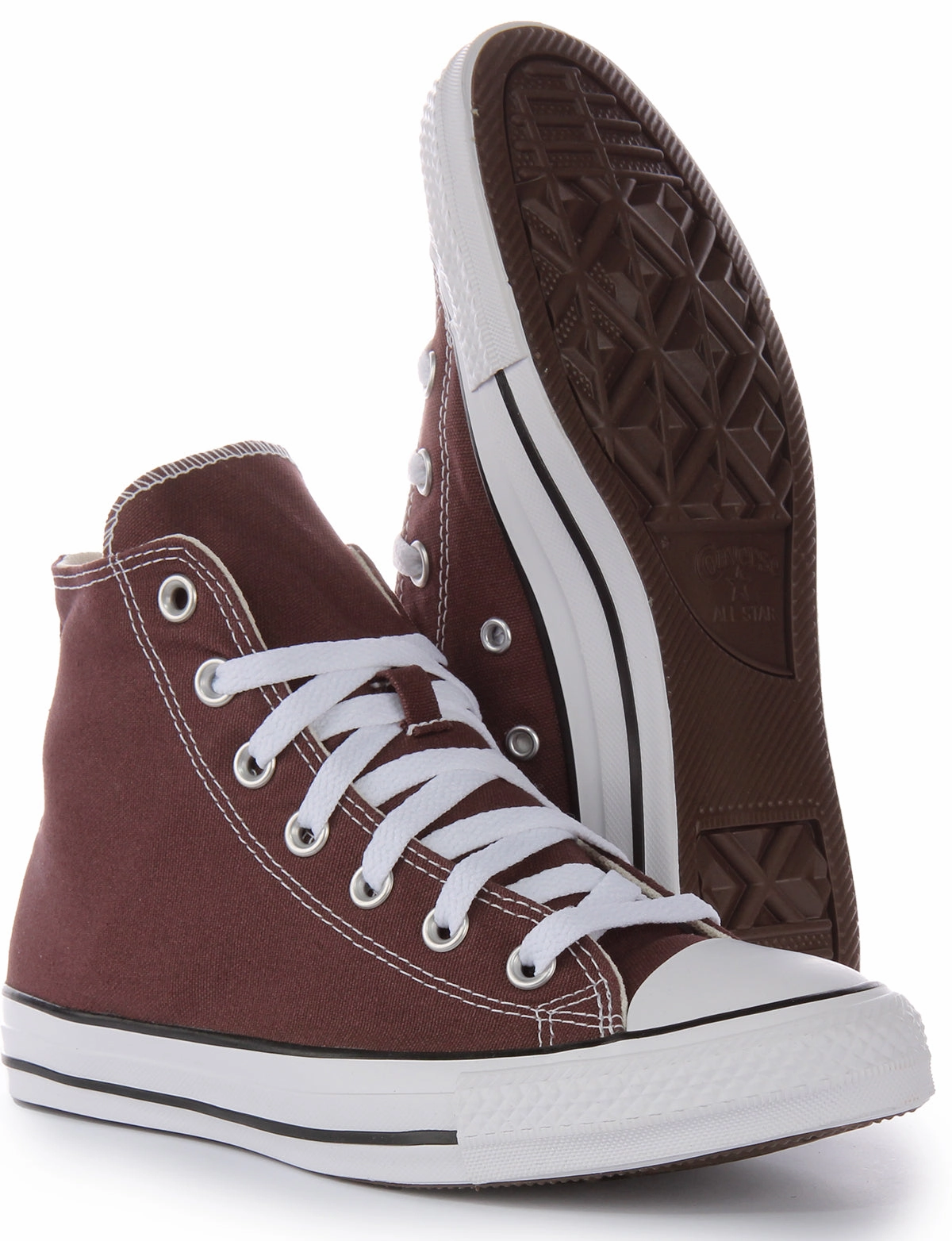 Converse All Star High Top A04543C In Eternal Earth Brown Easy Step Glide Move