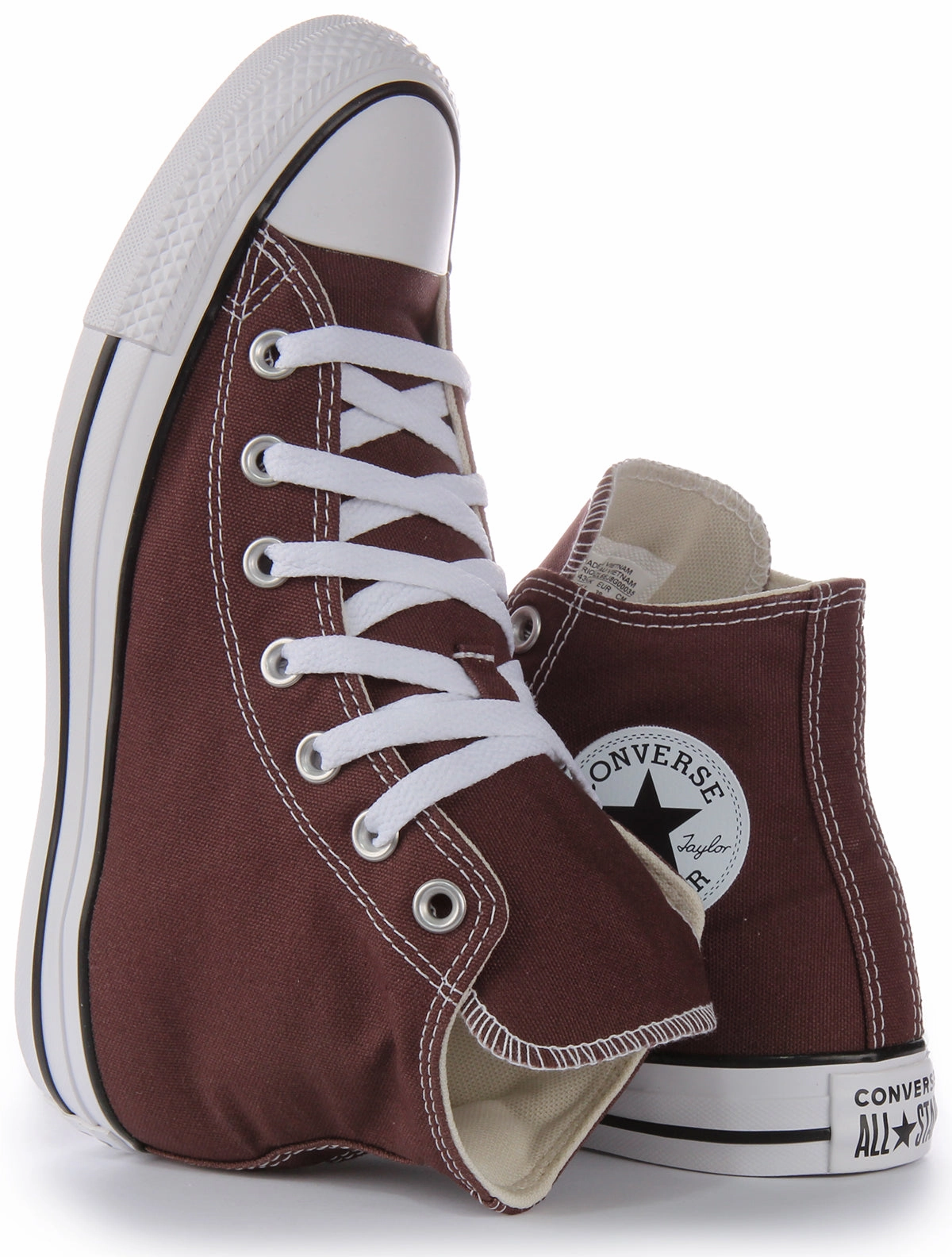 Converse All Star High Top A04543C In Eternal Earth Brown Easy Step Glide Move