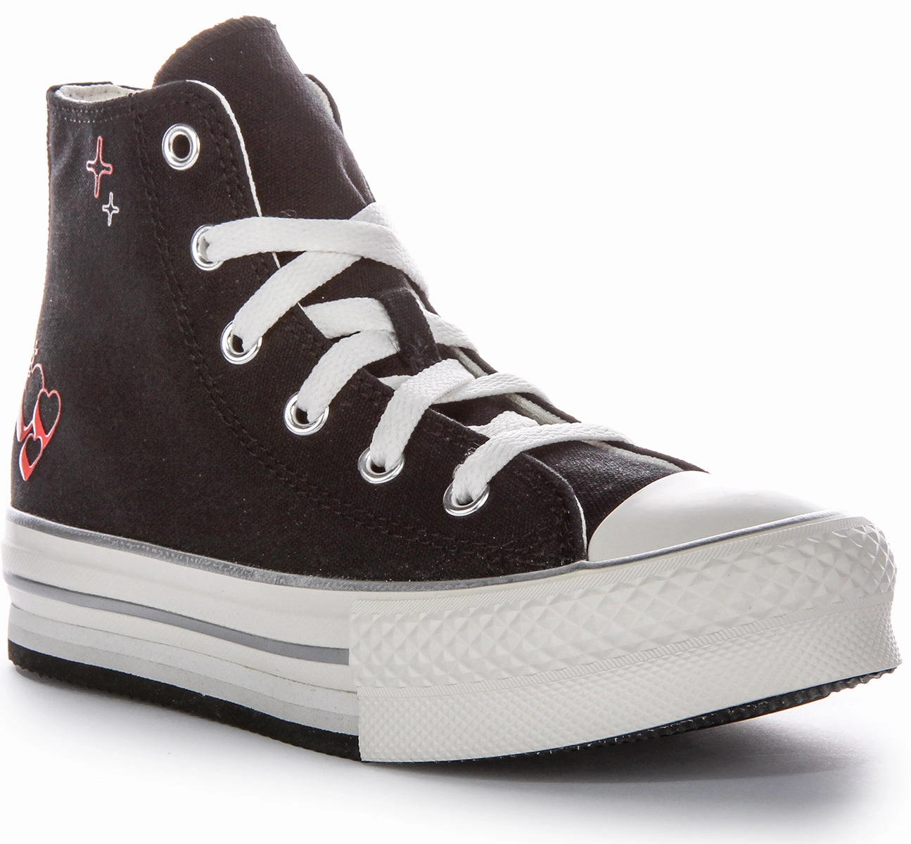 Converse All Star Kids Palftorm Y2K A09122C In Black Red For Kids Pose Time