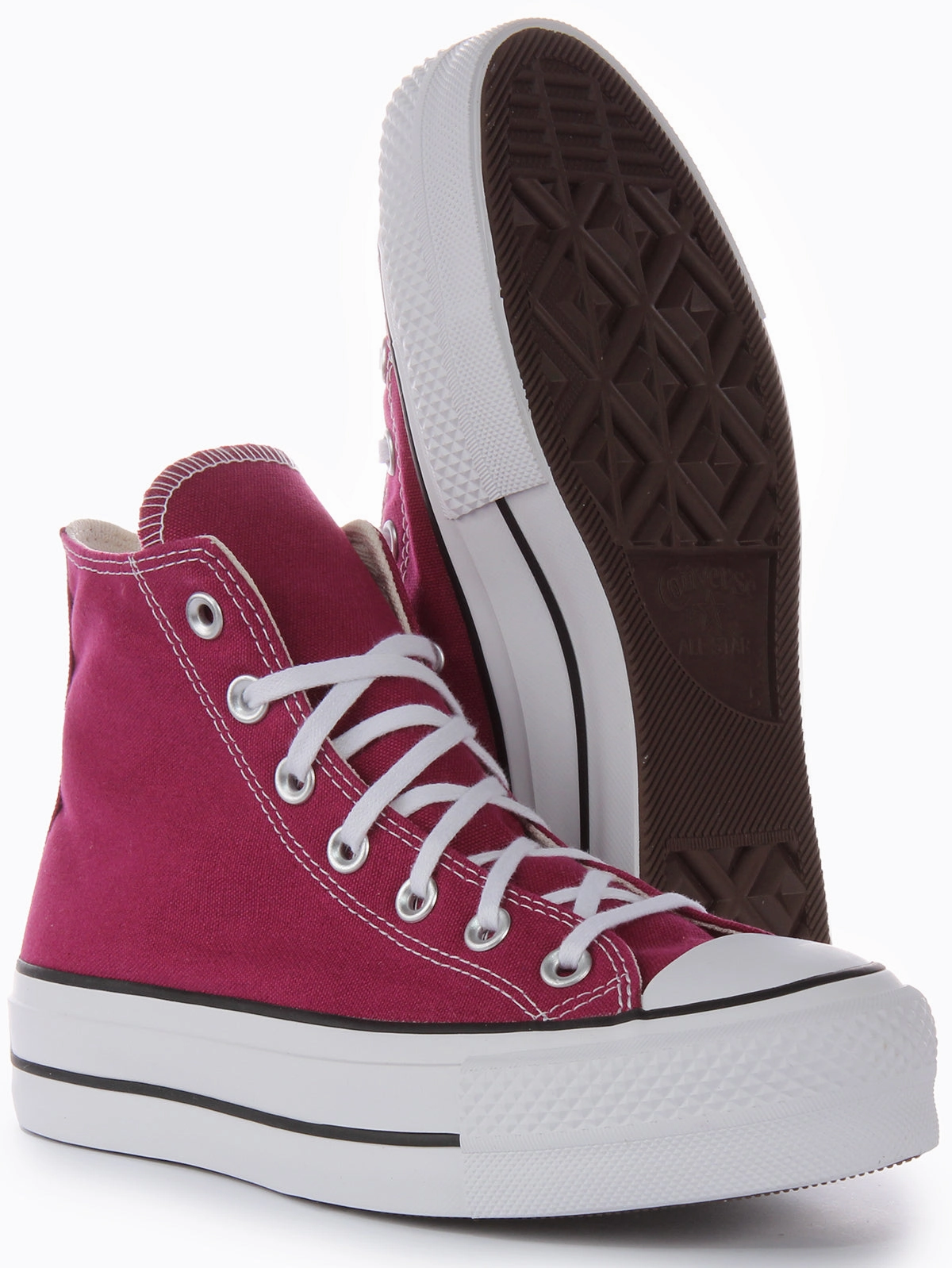 Converse All Star Lift A05471C In Maroon For Women Fast Step