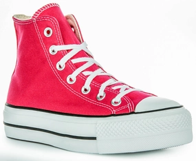 Converse All Star Lift A08288C In Fuchsia For Women Block Hike Quick Lifestyle