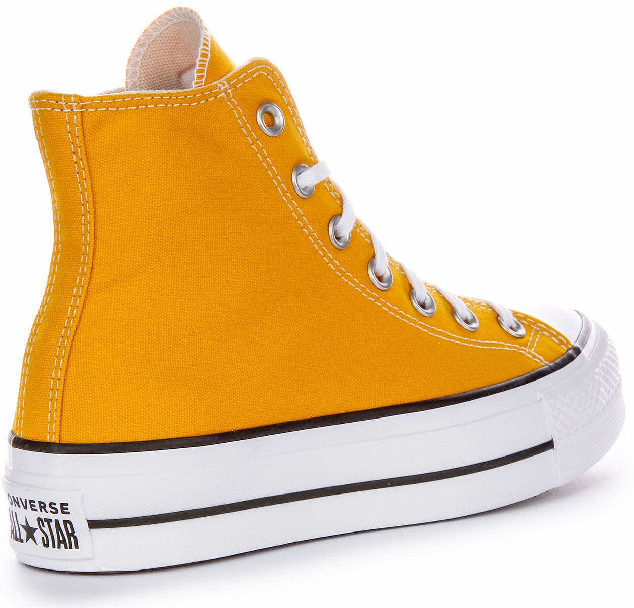 Converse All Star Lift Hi A06506C In Yellow For Women Timeless Style