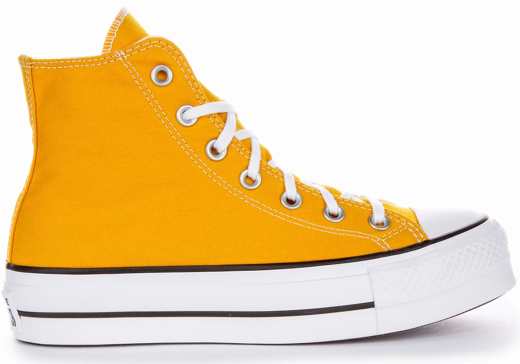 Converse All Star Lift Hi A06506C In Yellow For Women Timeless Style