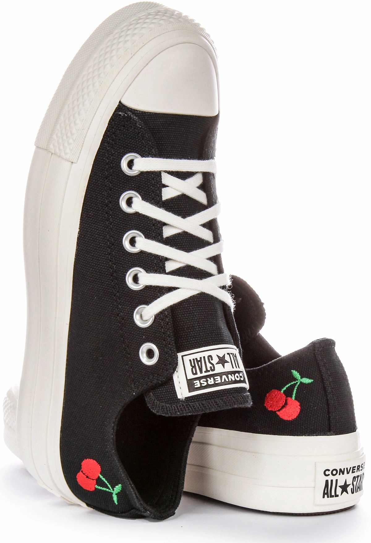 Converse All Star Lift Platform A08862C In Black Cherries Chic Walk