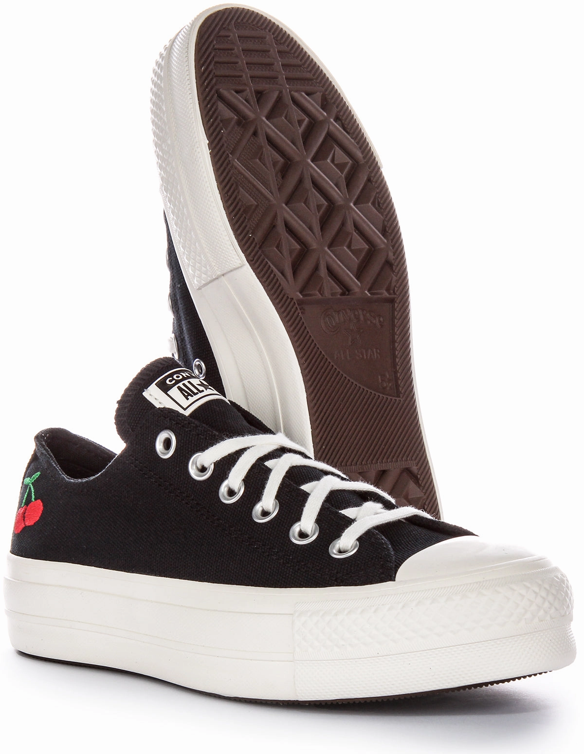 Converse All Star Lift Platform A08862C In Black Cherries Chic Walk