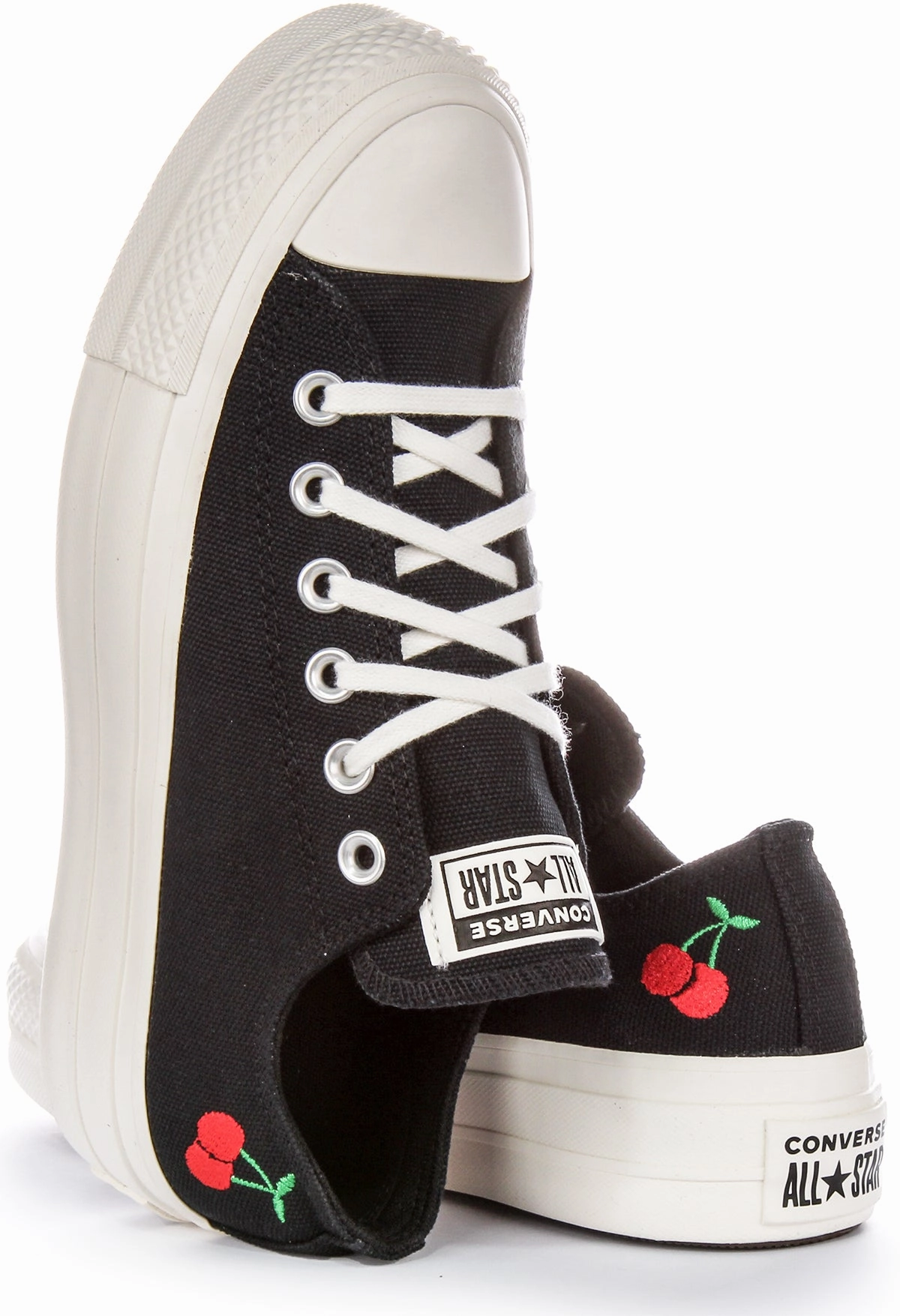 Converse All Star Lift Platform A08862C In Black Cherries Chic Walk