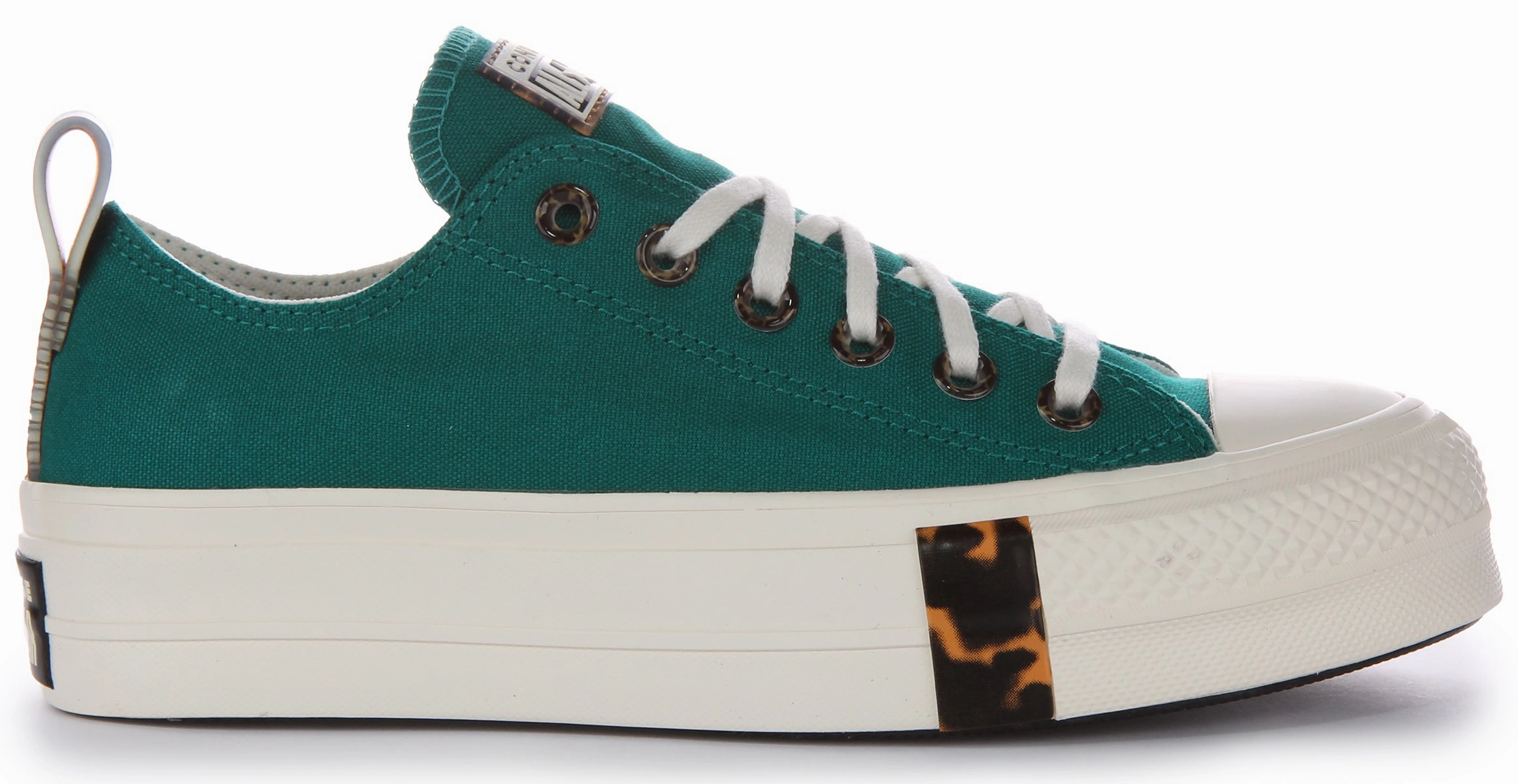 Converse All Star Lift Platform Tortoise A05288C In Teal Street Style