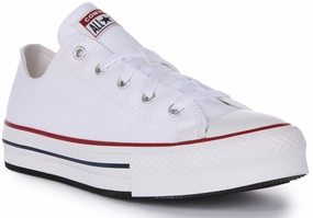Converse All Star Low 3J256C In White For Kids Mountain Run