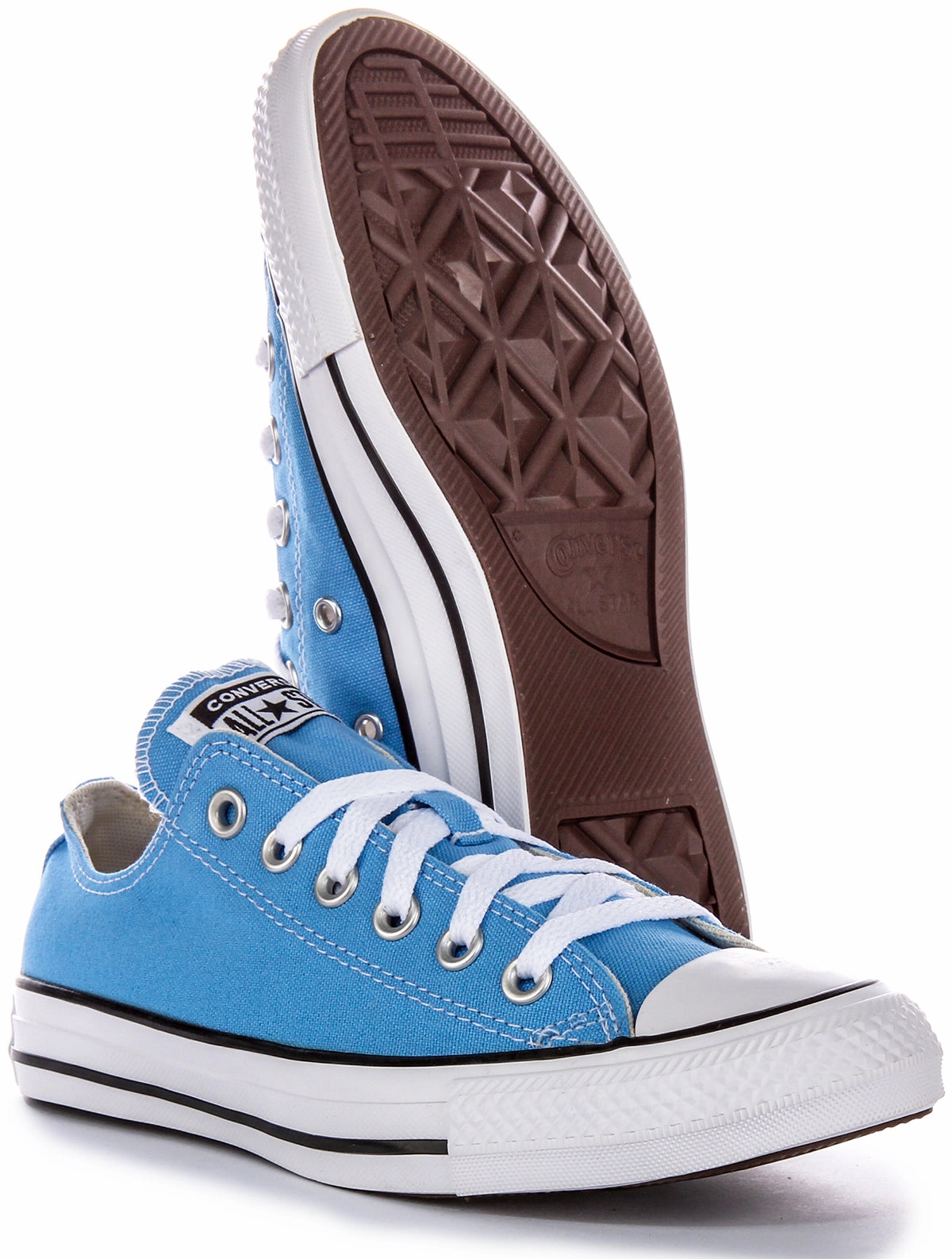 Converse All Star Low A04545C In Light Blue Light Sole